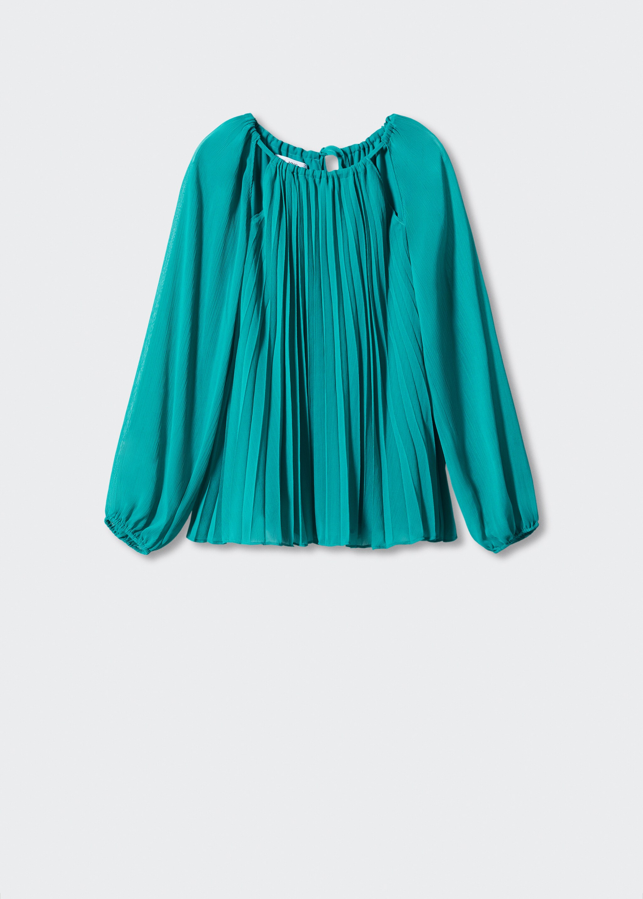Pleated off-the-shoulder blouse - Article without model