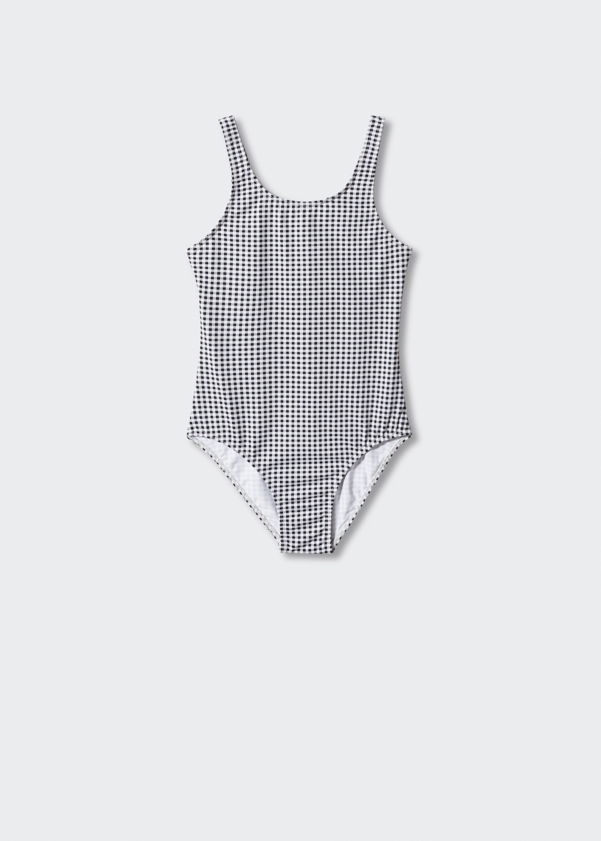 Checked swimsuit - Article without model