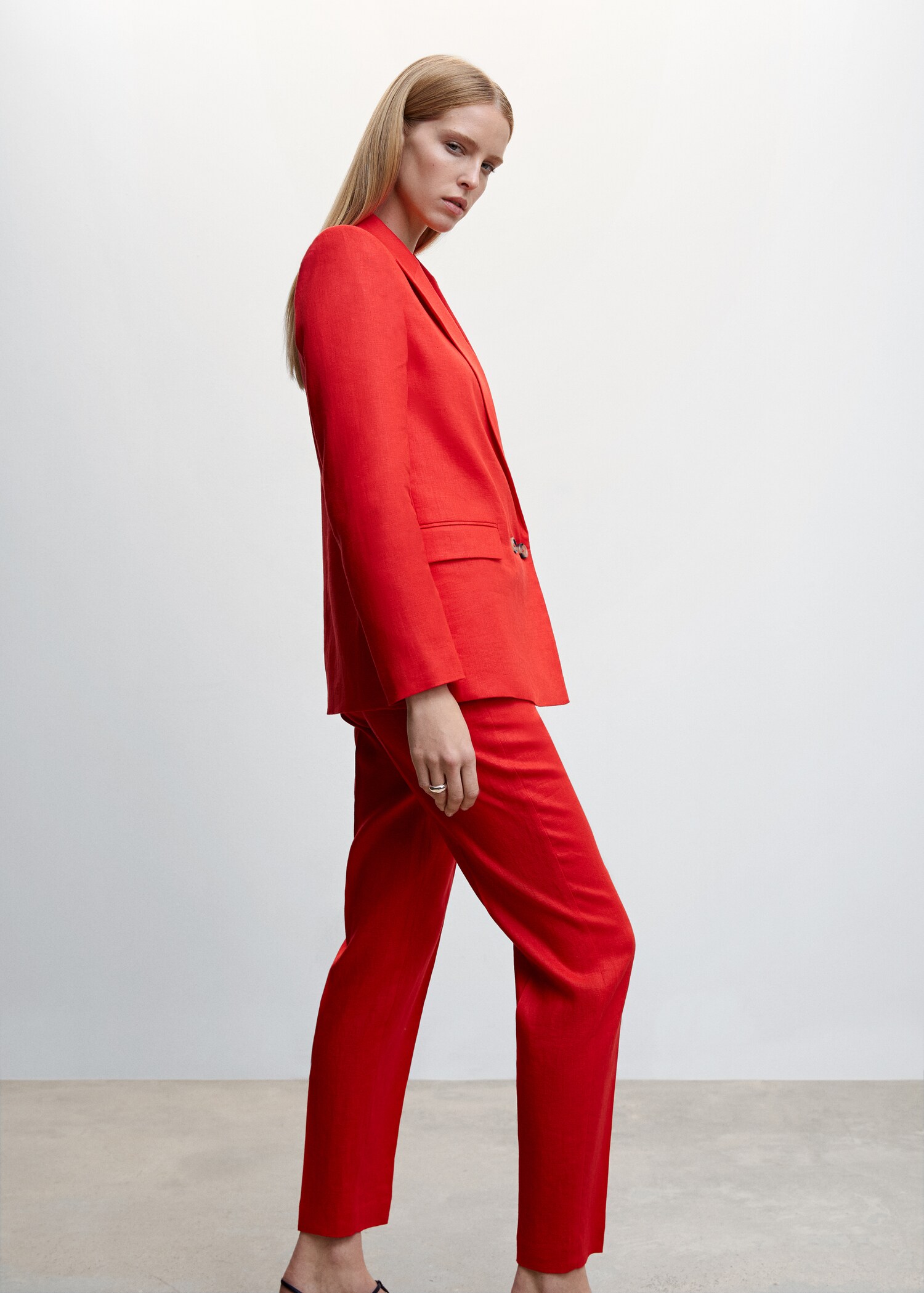 100% linen pants - Details of the article 1