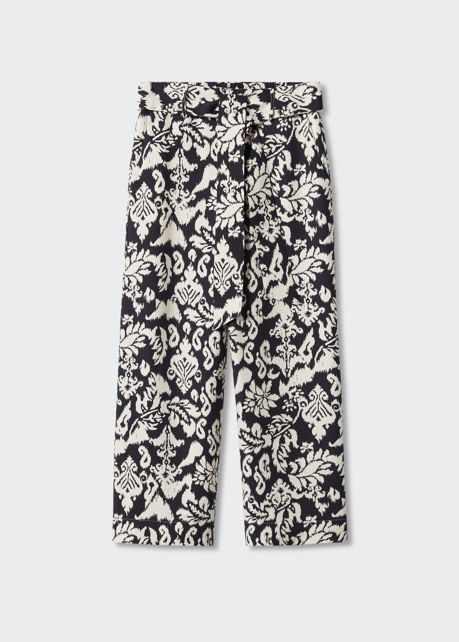 Bow printed trouser - Article without model