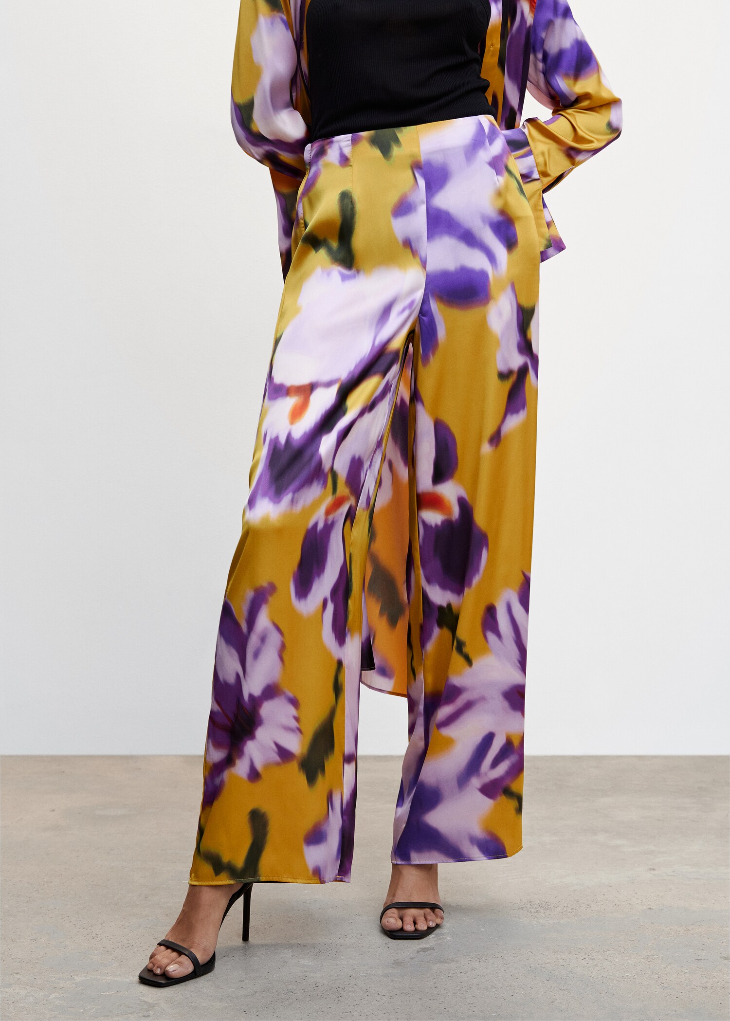 Floral palazzo pants - Details of the article 6