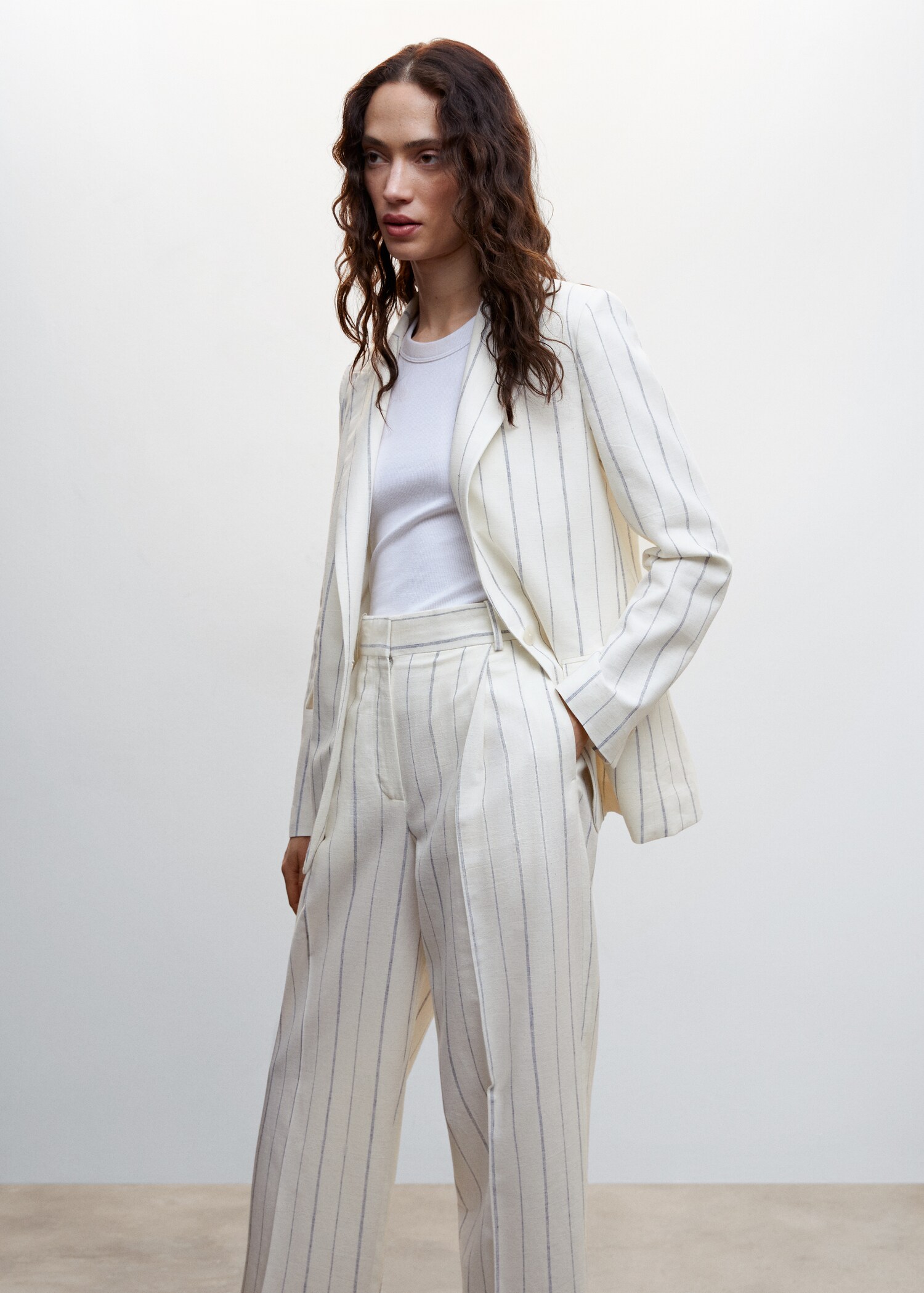 Pantalon de costume à rayures - Détail de l'article 1