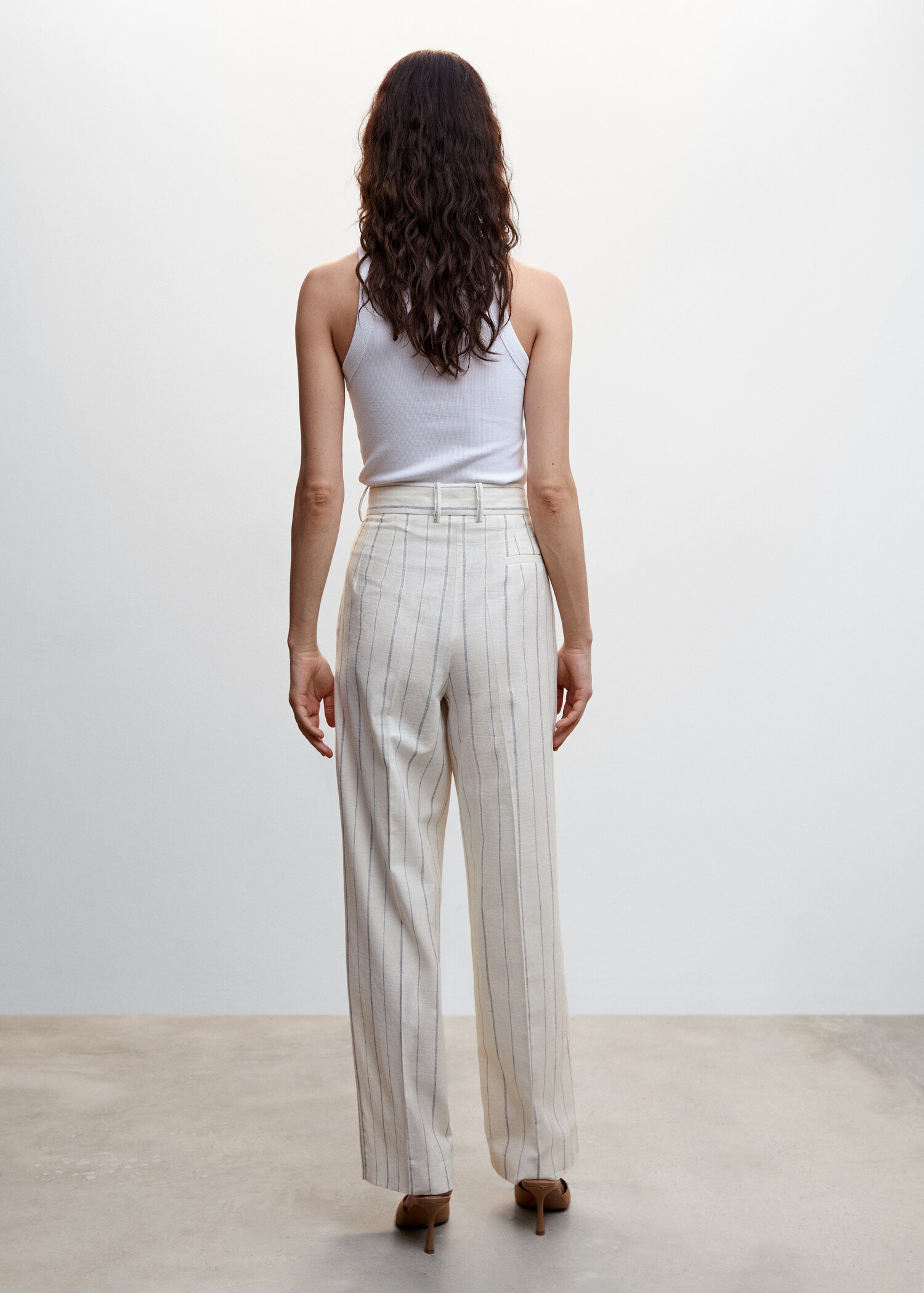 Pantalon de costume à rayures - Verso de l’article