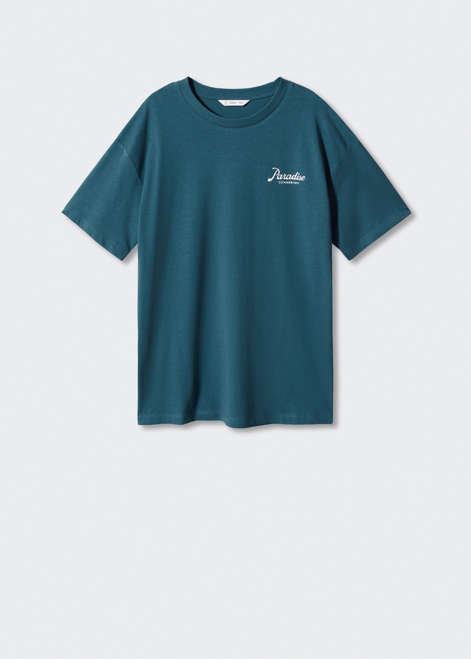 T-shirt image palmiers - Article sans modèle