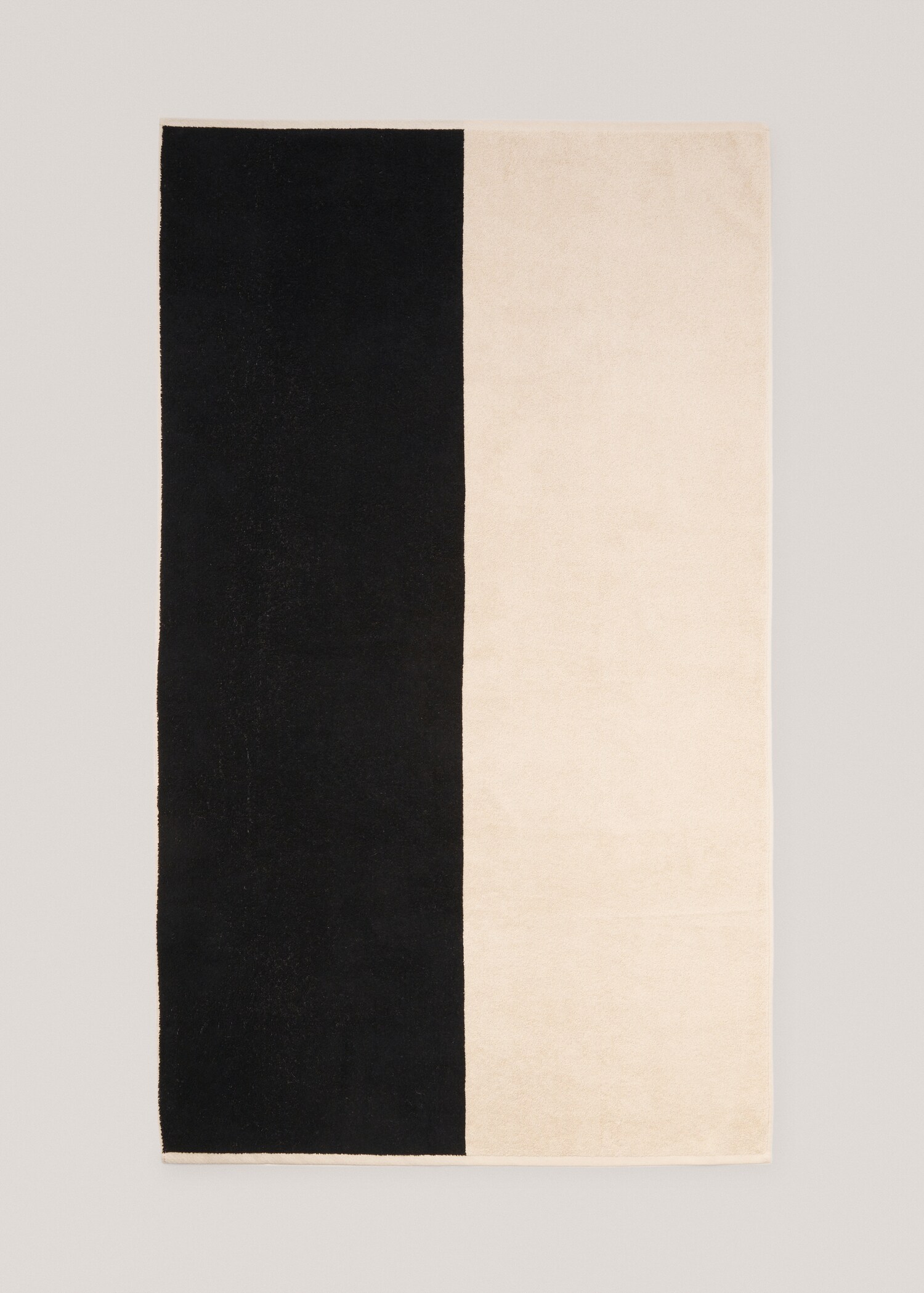 Two-tone beach towel 100x180cm - Article without model