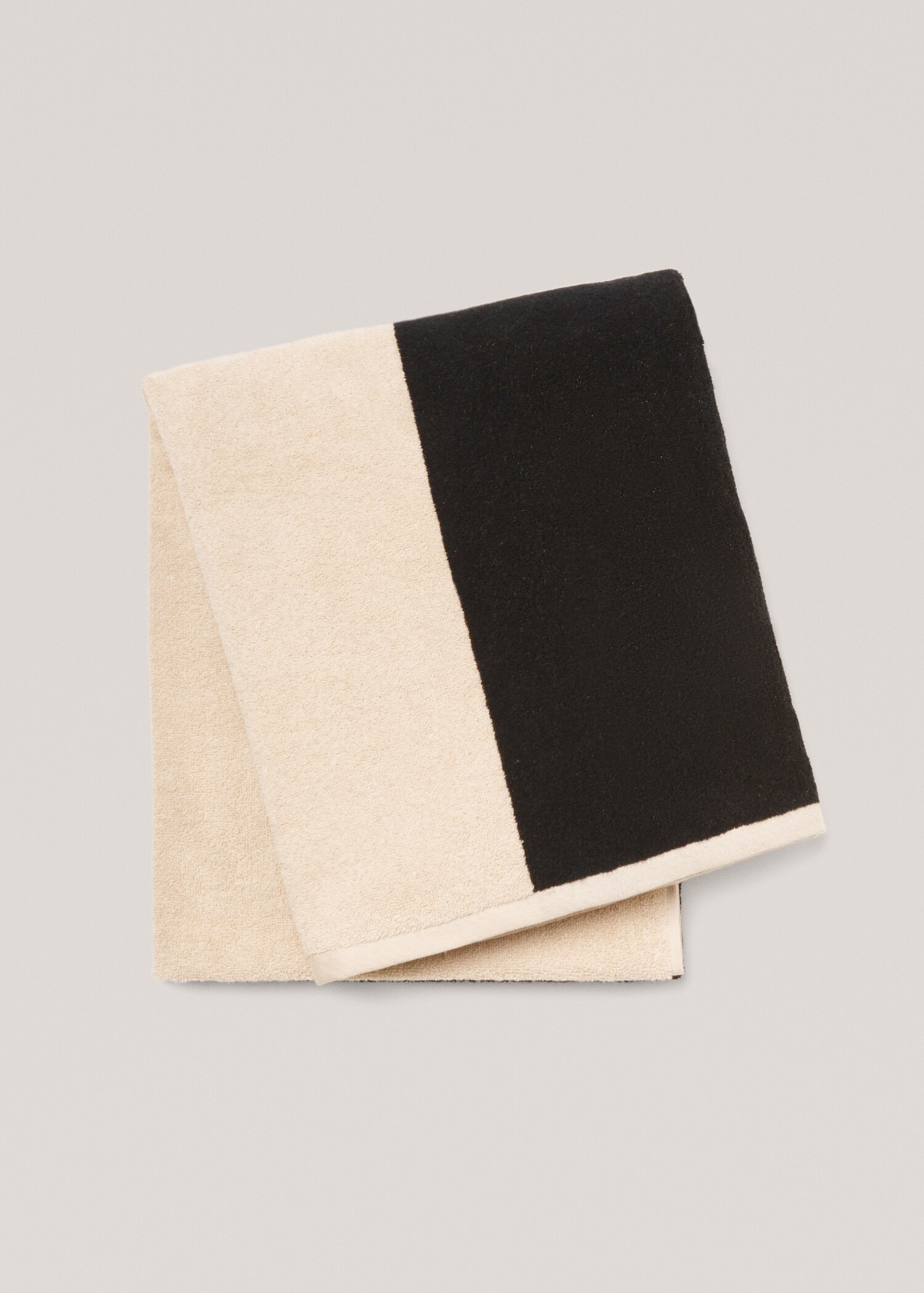Two-tone beach towel 100x180cm - Details of the article 1