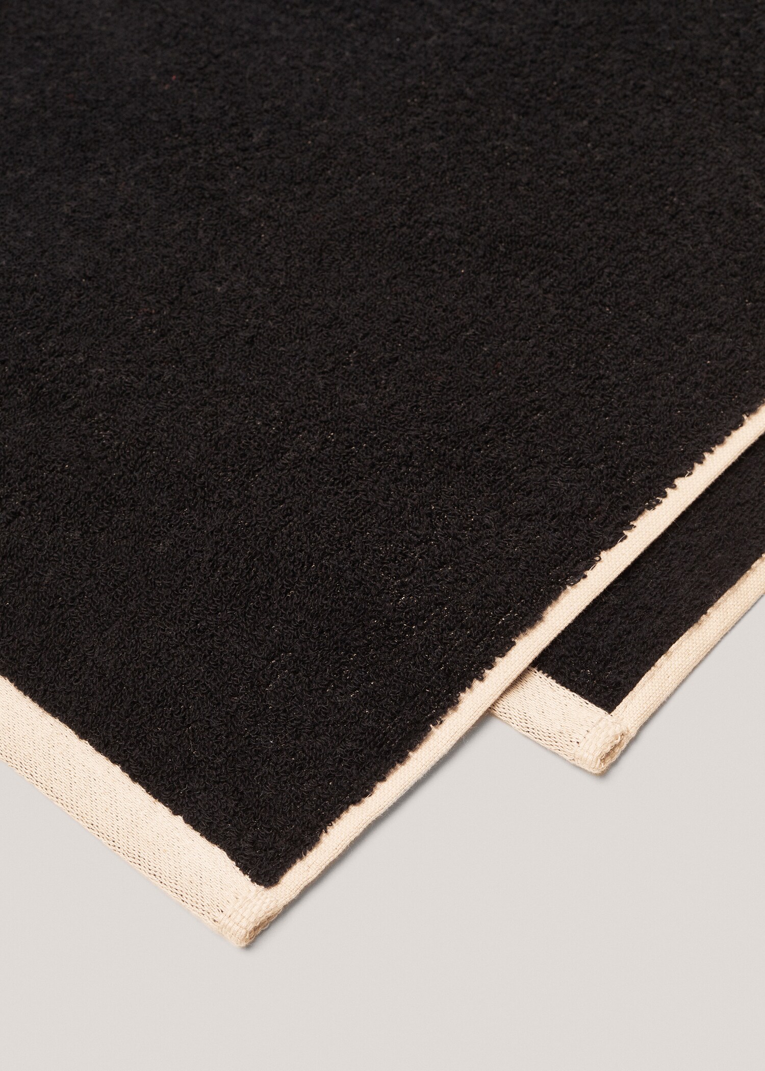 Two-tone beach towel 100x180cm - Details of the article 2