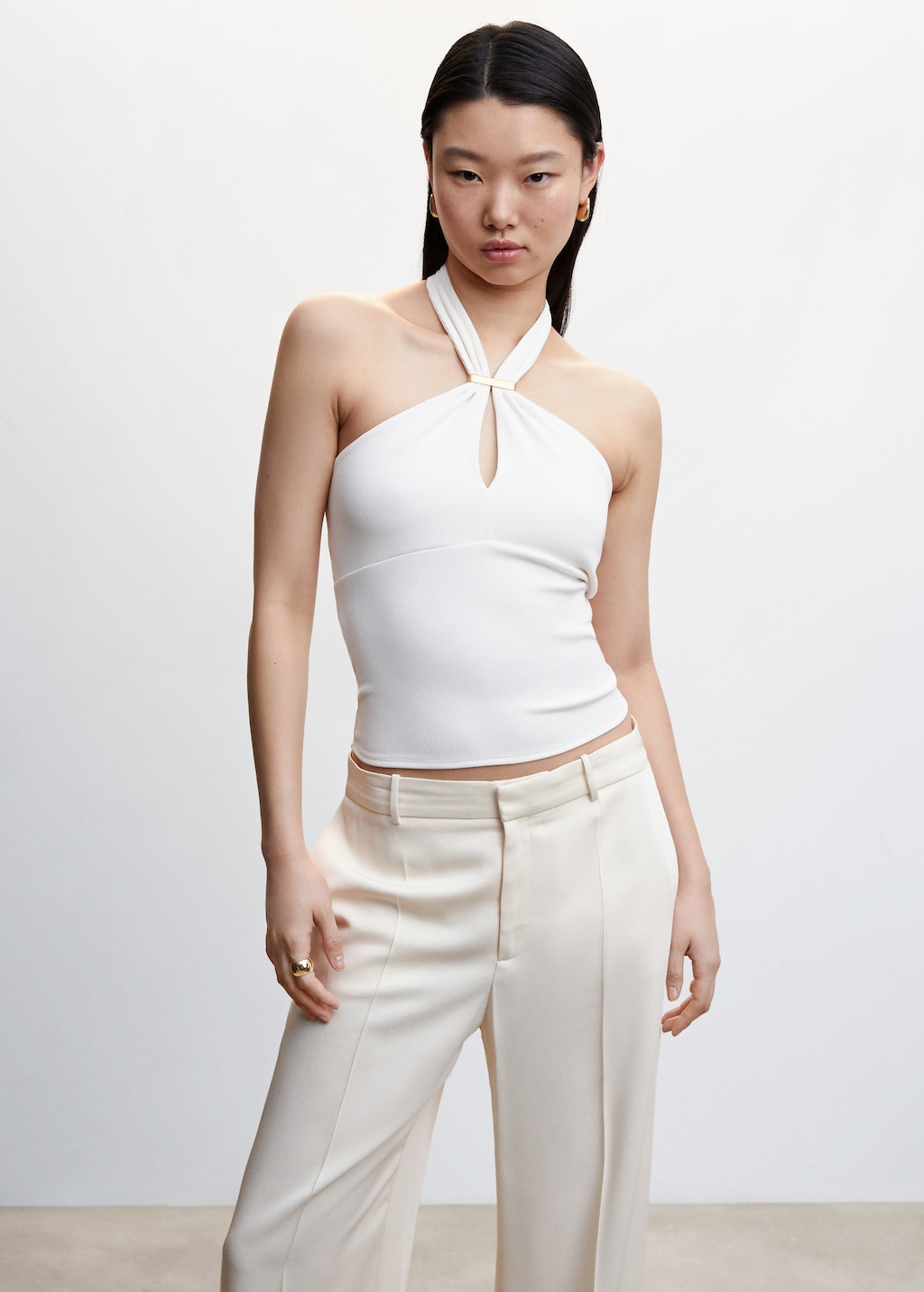 Top halter mujer best sale