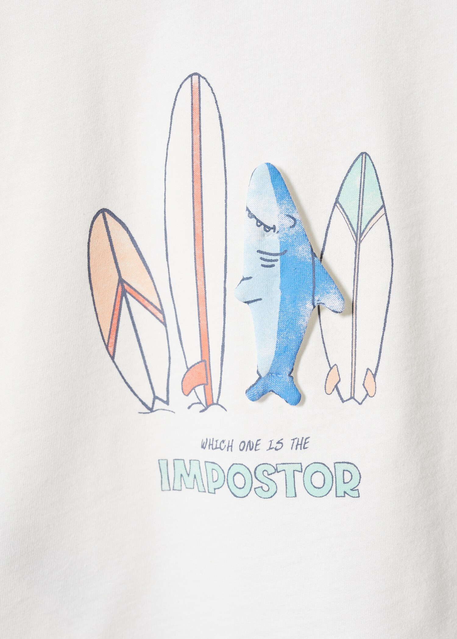 Bedrucktes Baumwoll-T-Shirt - Detail des Artikels 0