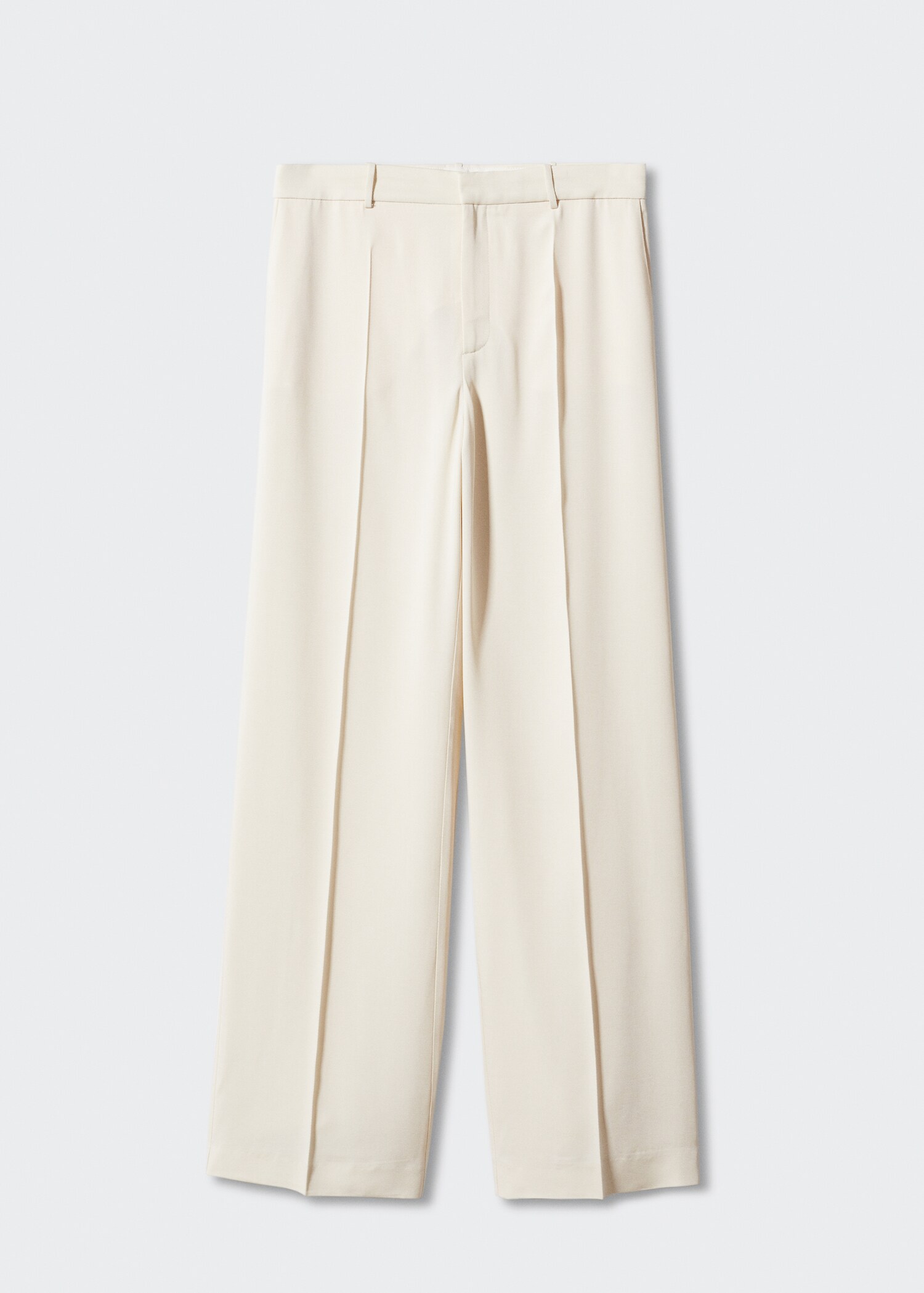 Wideleg pleated trousers - Article without model