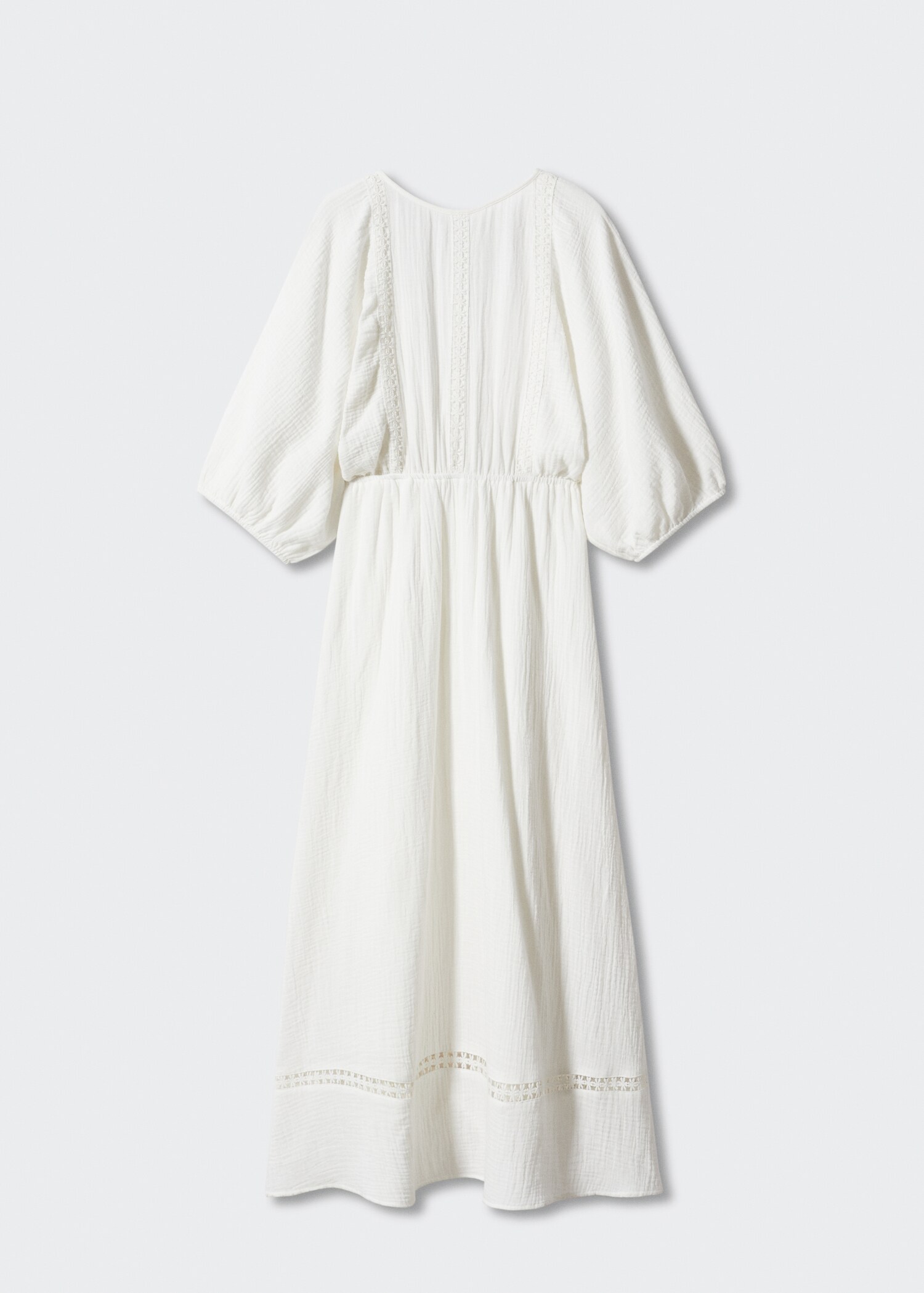 Robe coton nœud dos - Article sans modèle