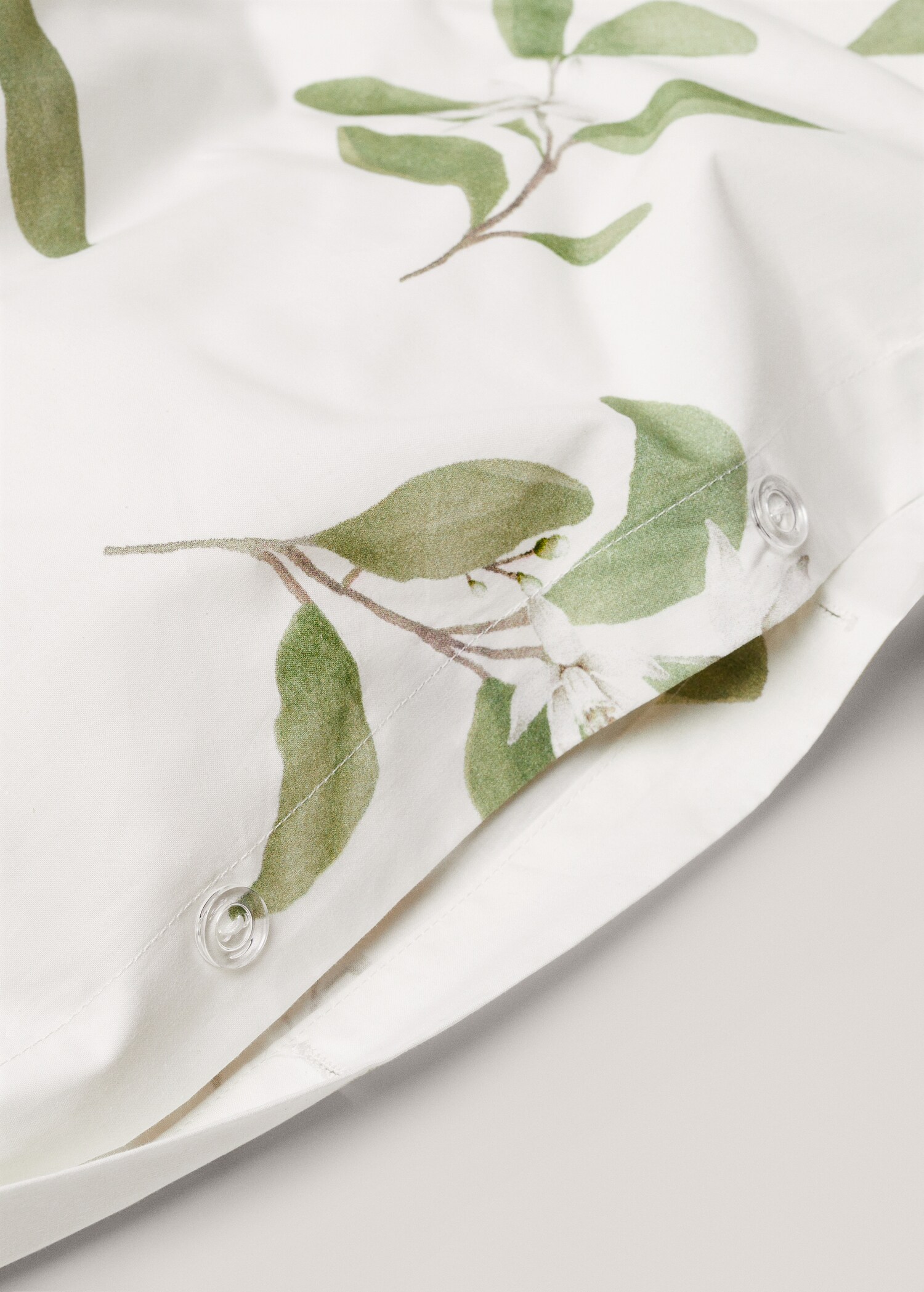 Housse de couette imprimée feuilles Lit 90 cm  - Détail de l'article 1