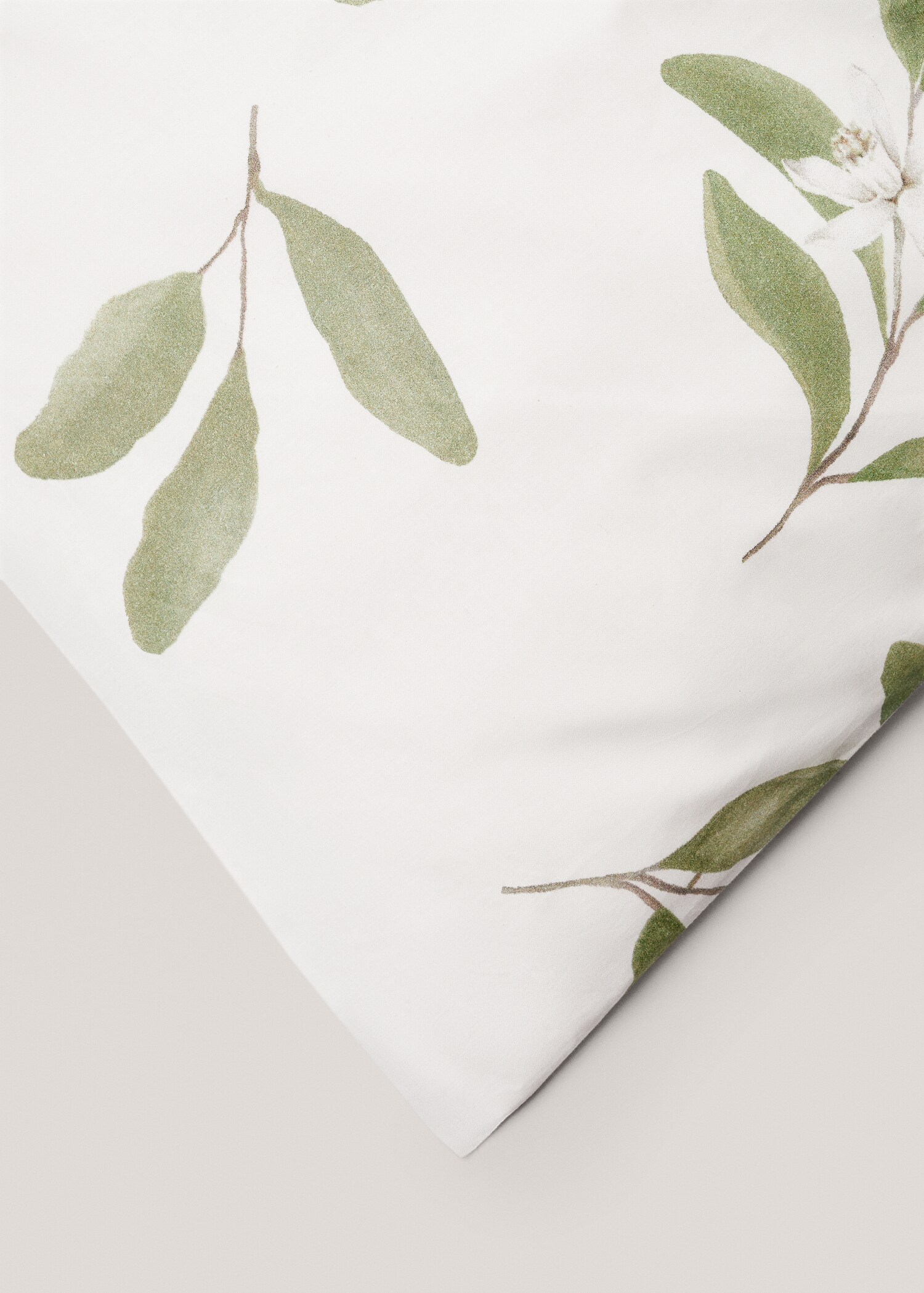 Housse de couette imprimée feuilles Lit 90 cm  - Détail de l'article 3