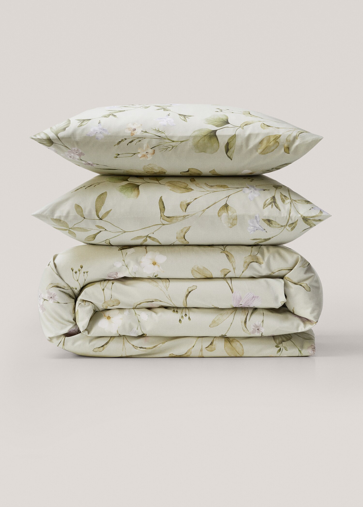 Duvet cover with floral design 60 in - Article without model
