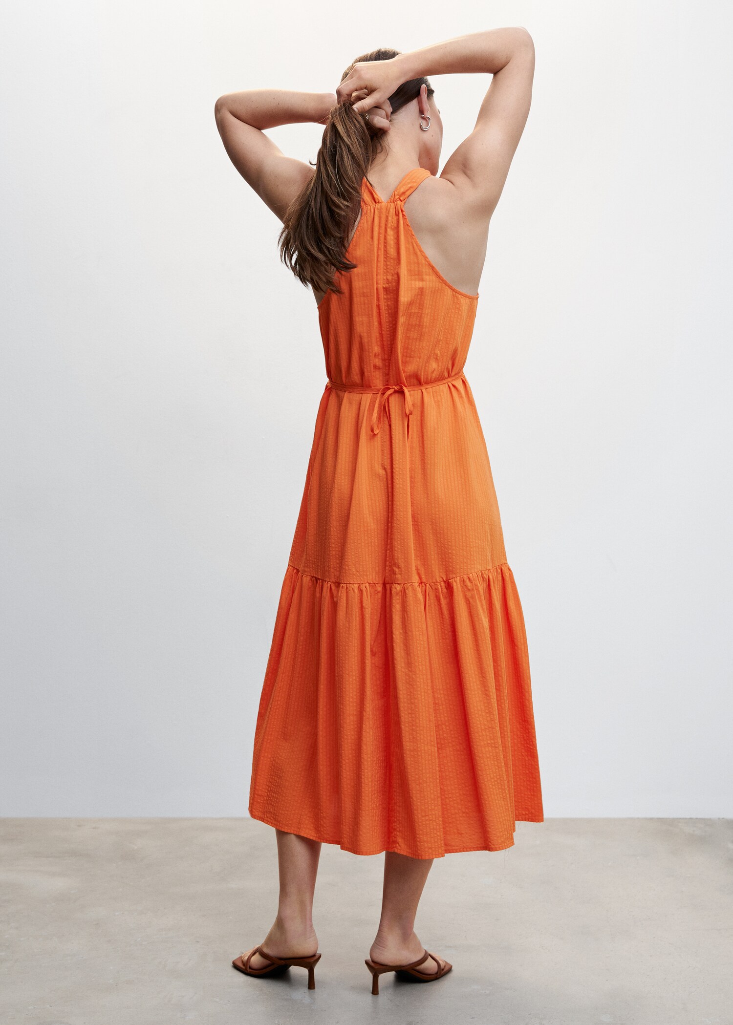 Vestido falda vuelo - Reverso del artículo