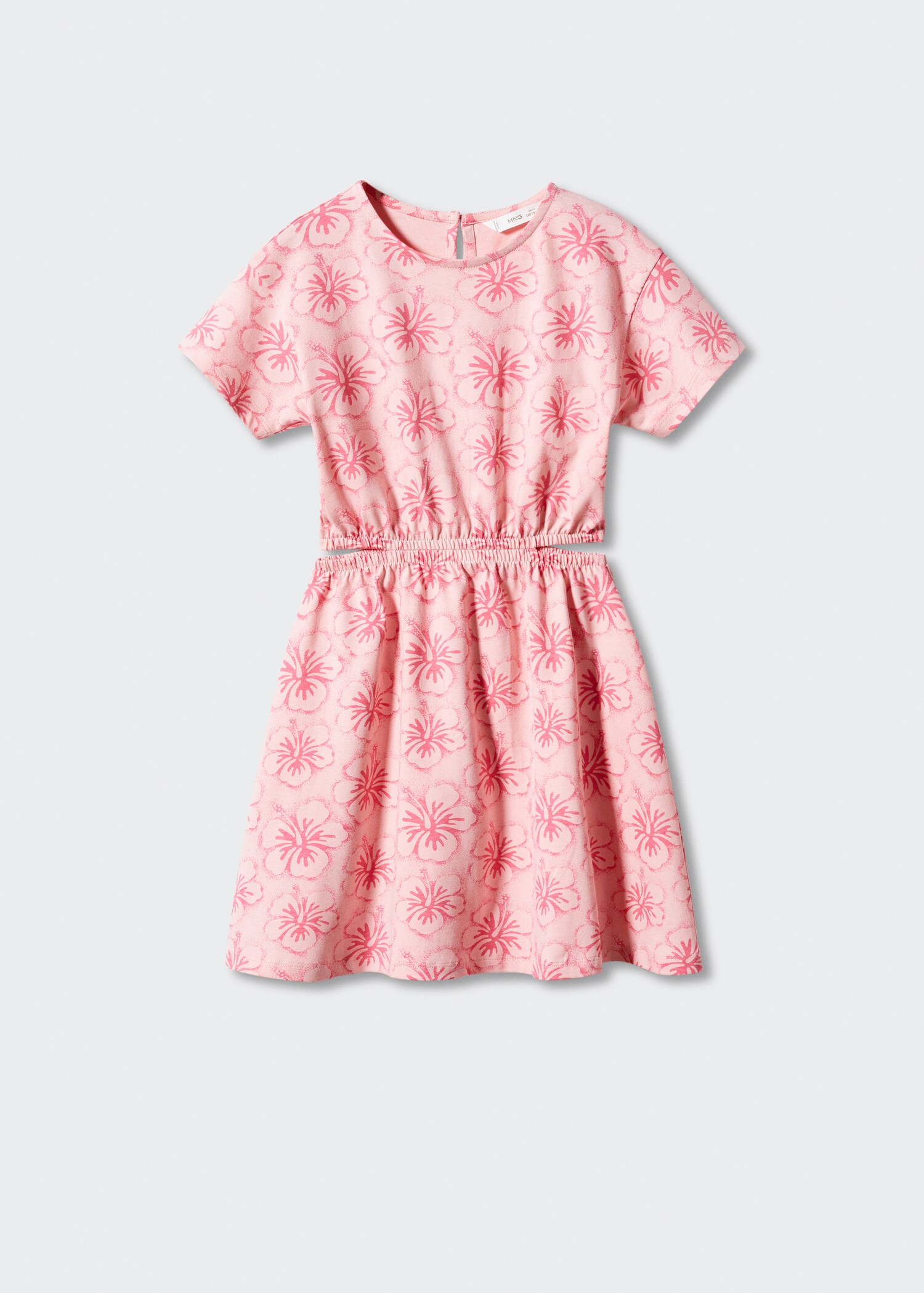 Vestido estampado abertura  - Artigo sem modelo
