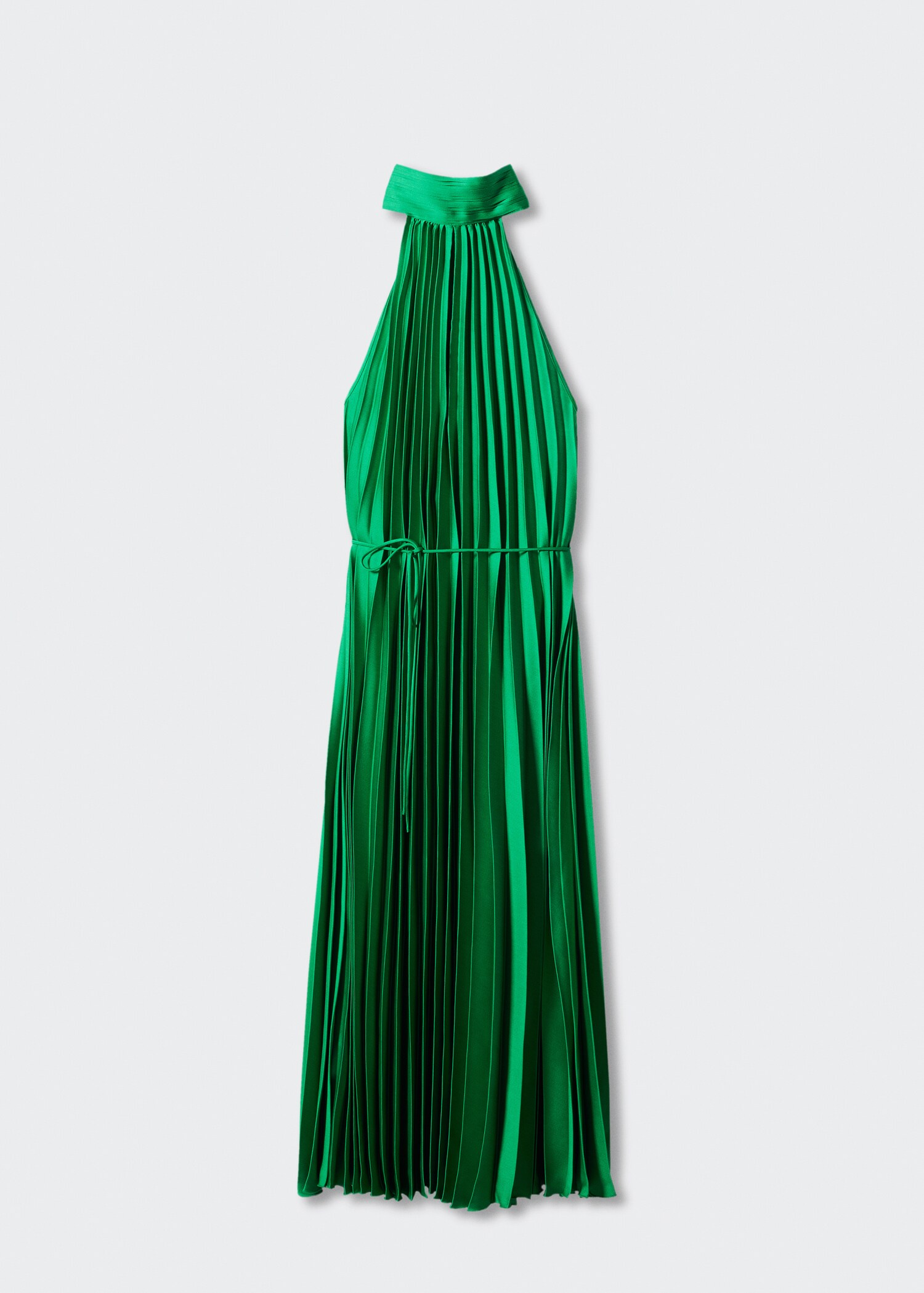 Pleated halter neck dress - Article without model