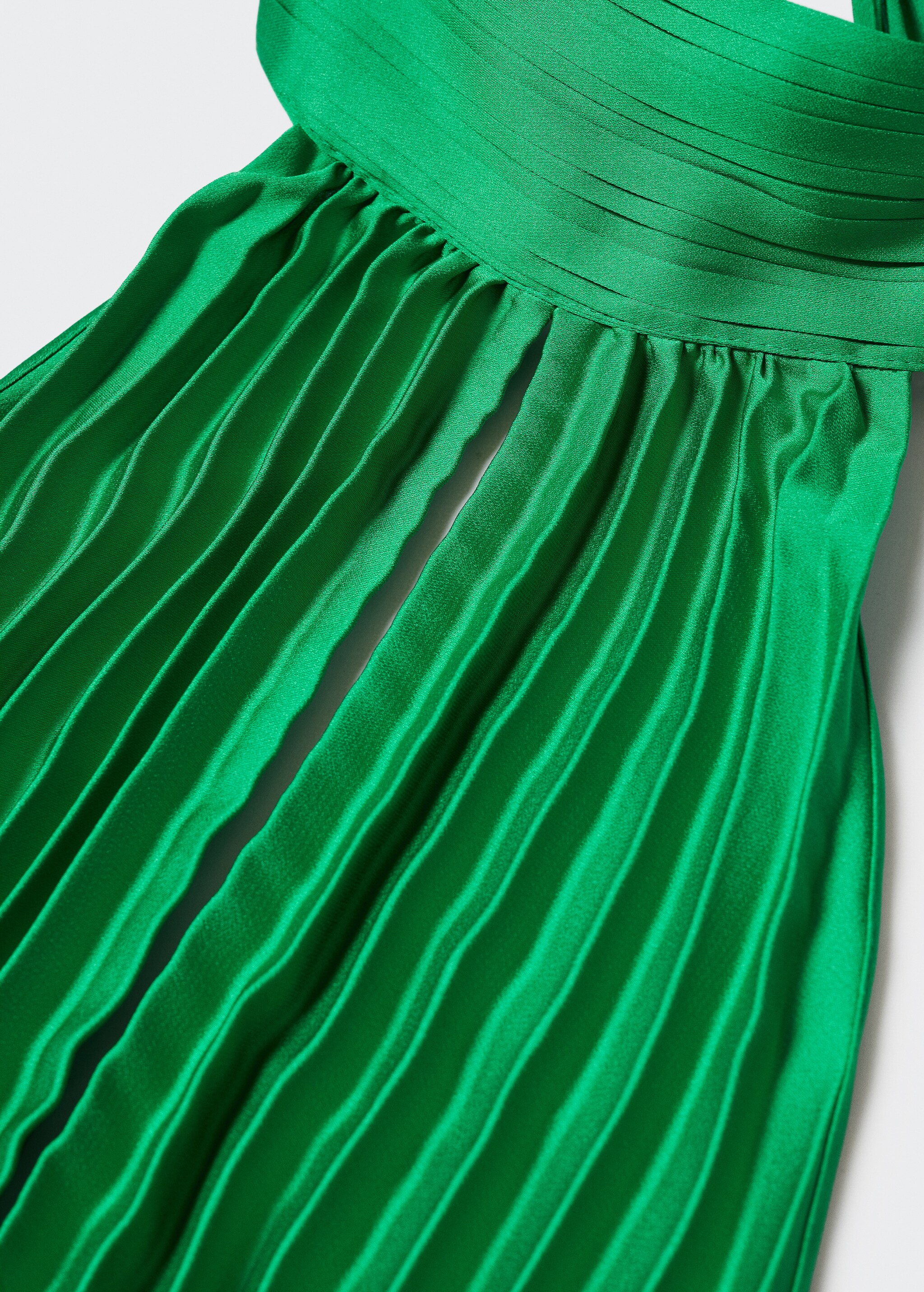 Pleated halter neck dress - Details of the article 8