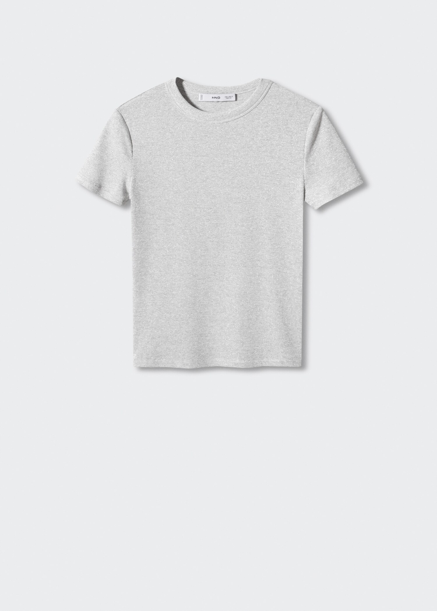 T-shirt with glitter detail - Article without model