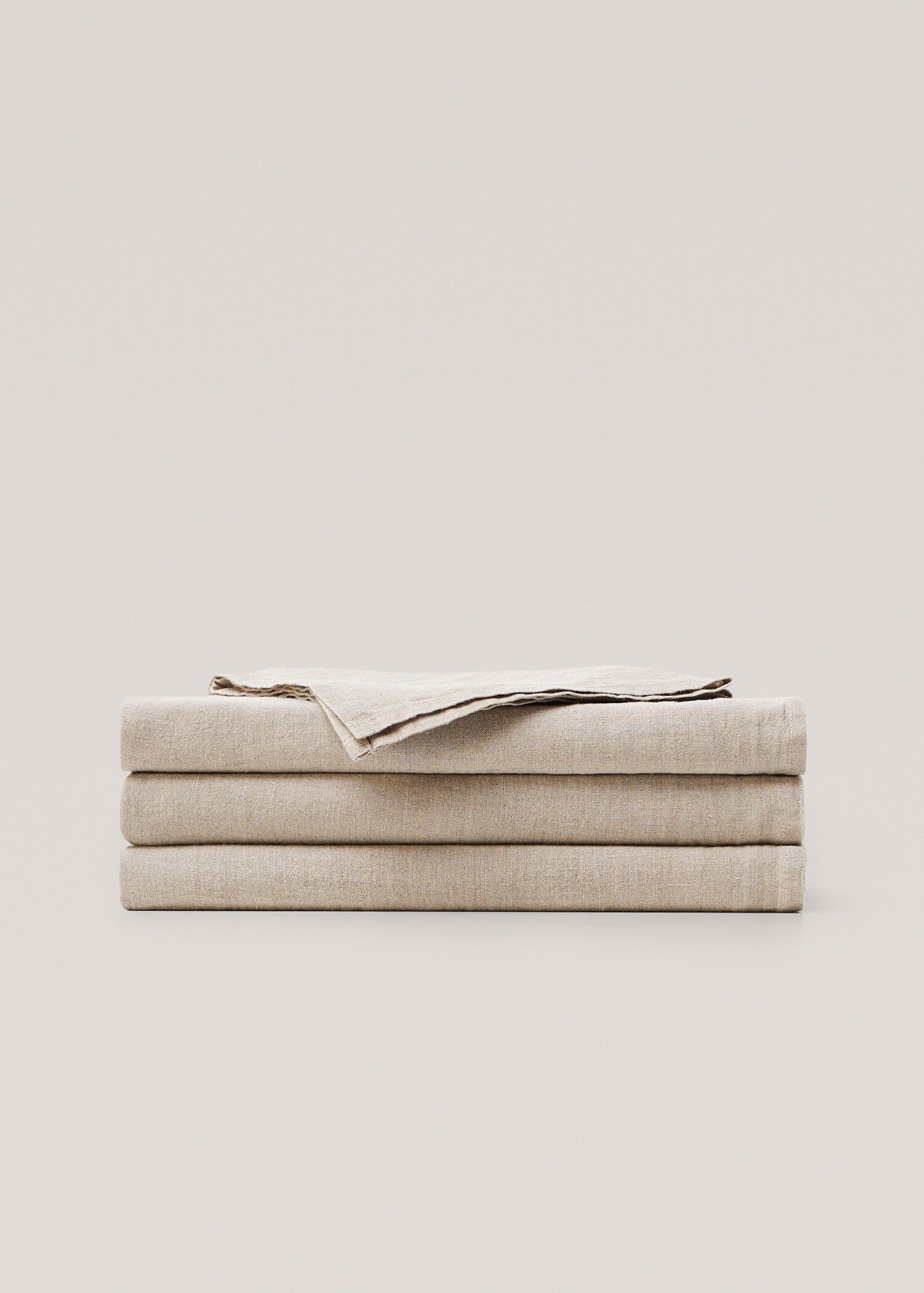 Duk 100 % linne 145x145 cm - Artikel utan modell