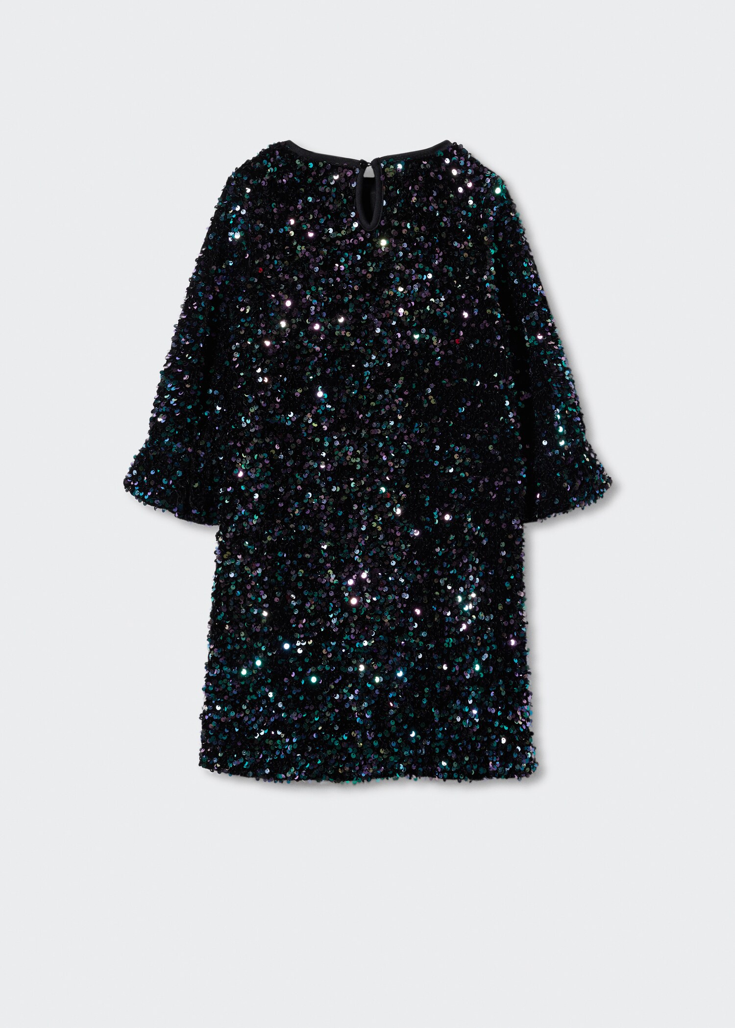Sequined dress - Reverse of the article
