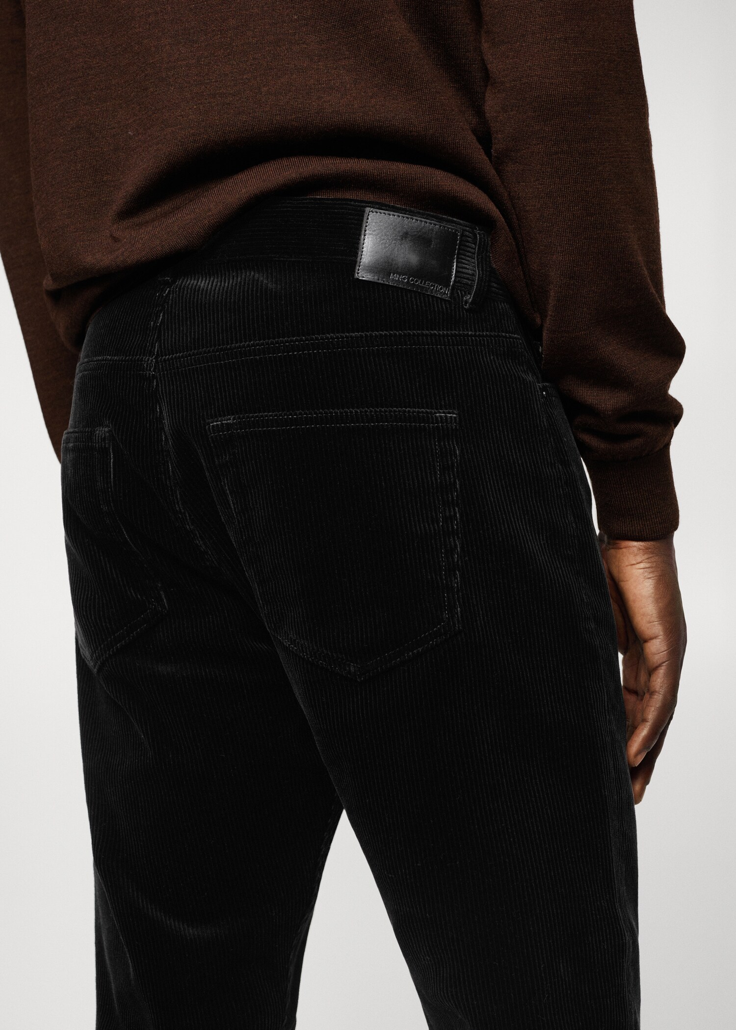 Slim fit corduroy pants - Details of the article 6