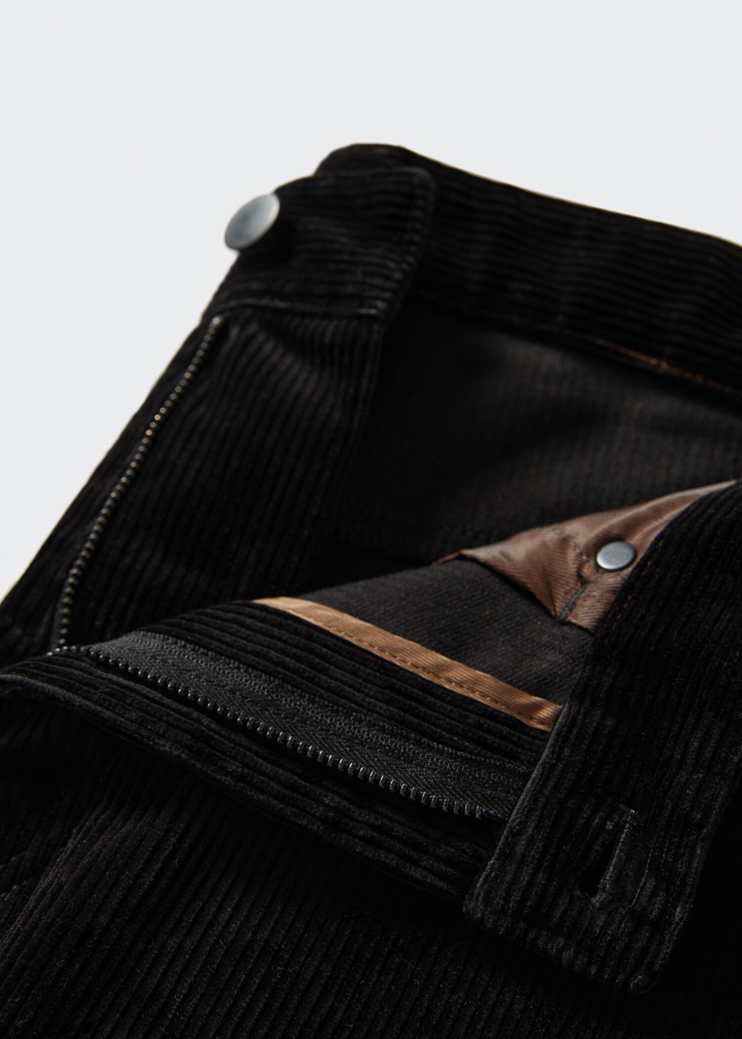 Slim fit corduroy pants - Details of the article 8