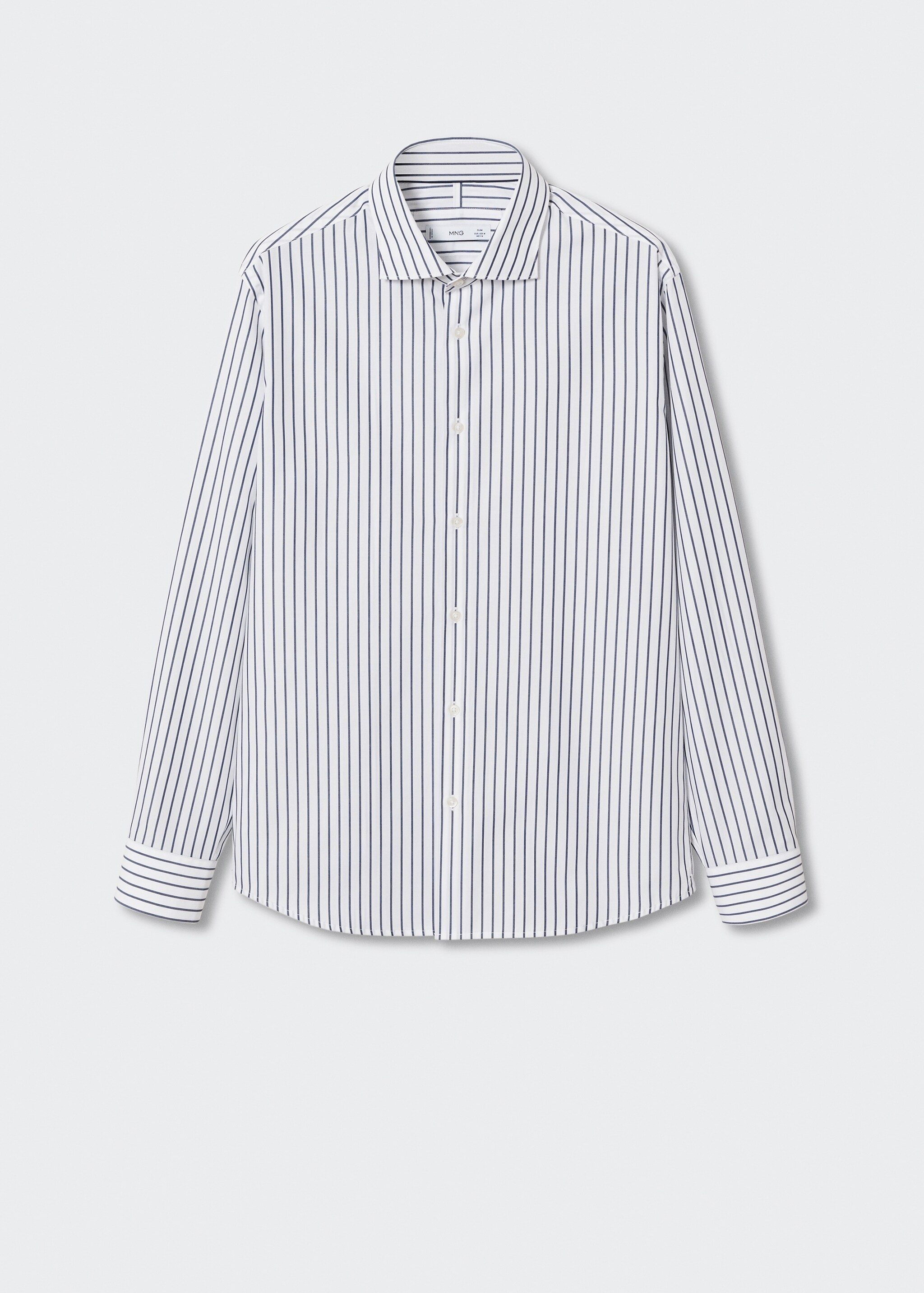 Striped slim-fit shirt - Article without model