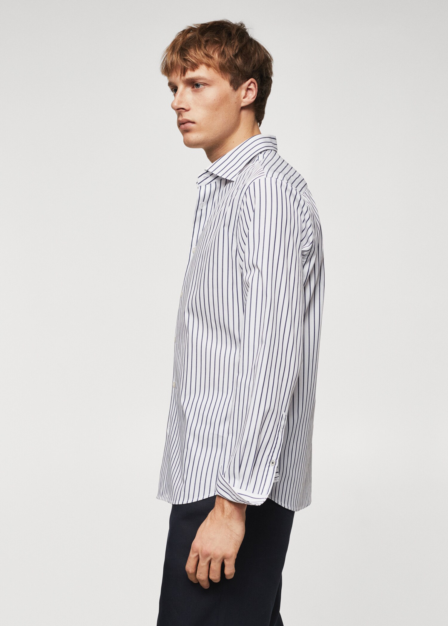 Camisa slim fit ratlles - Detall de l'article 6