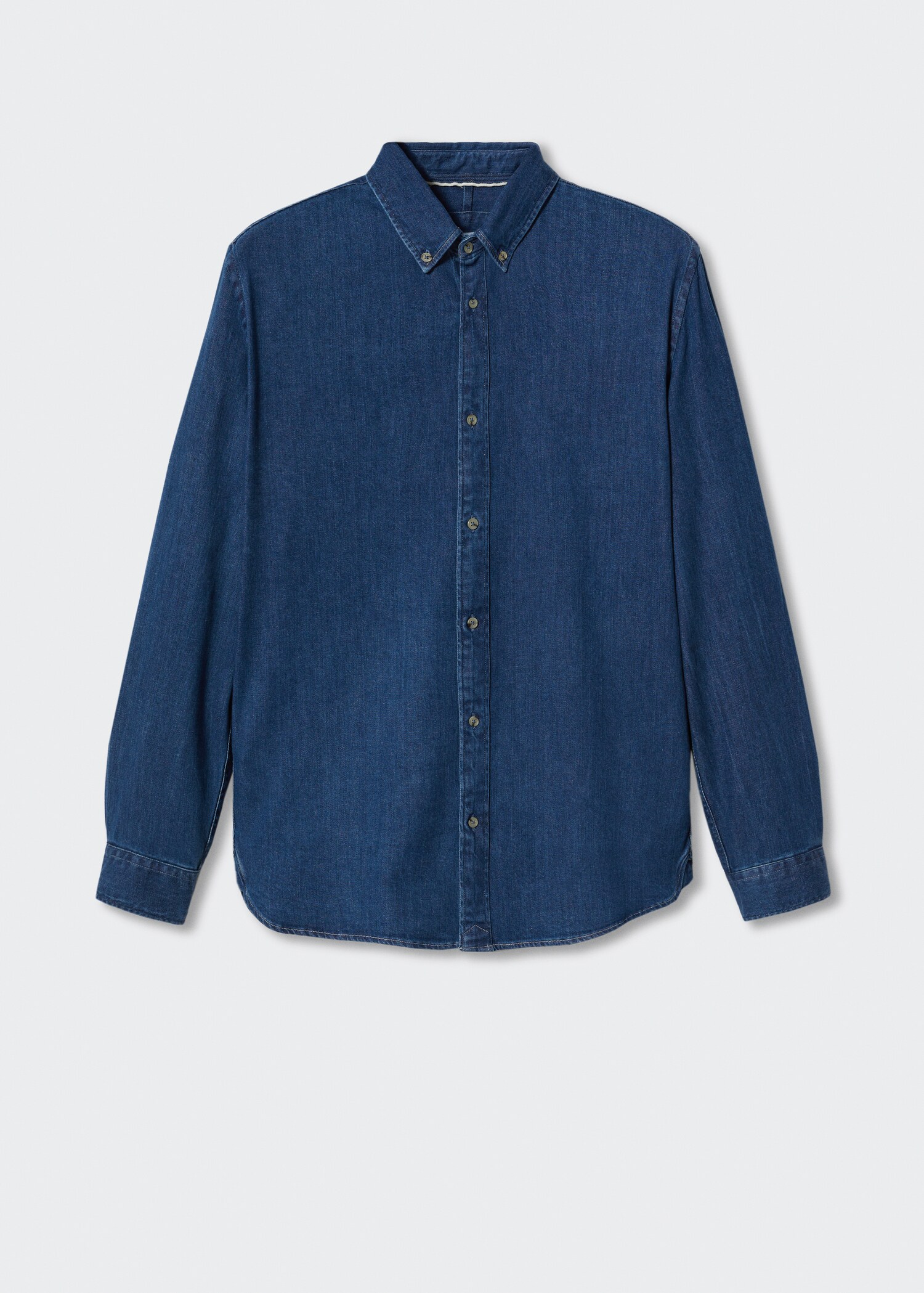 Slim-fit denim shirt - Article without model