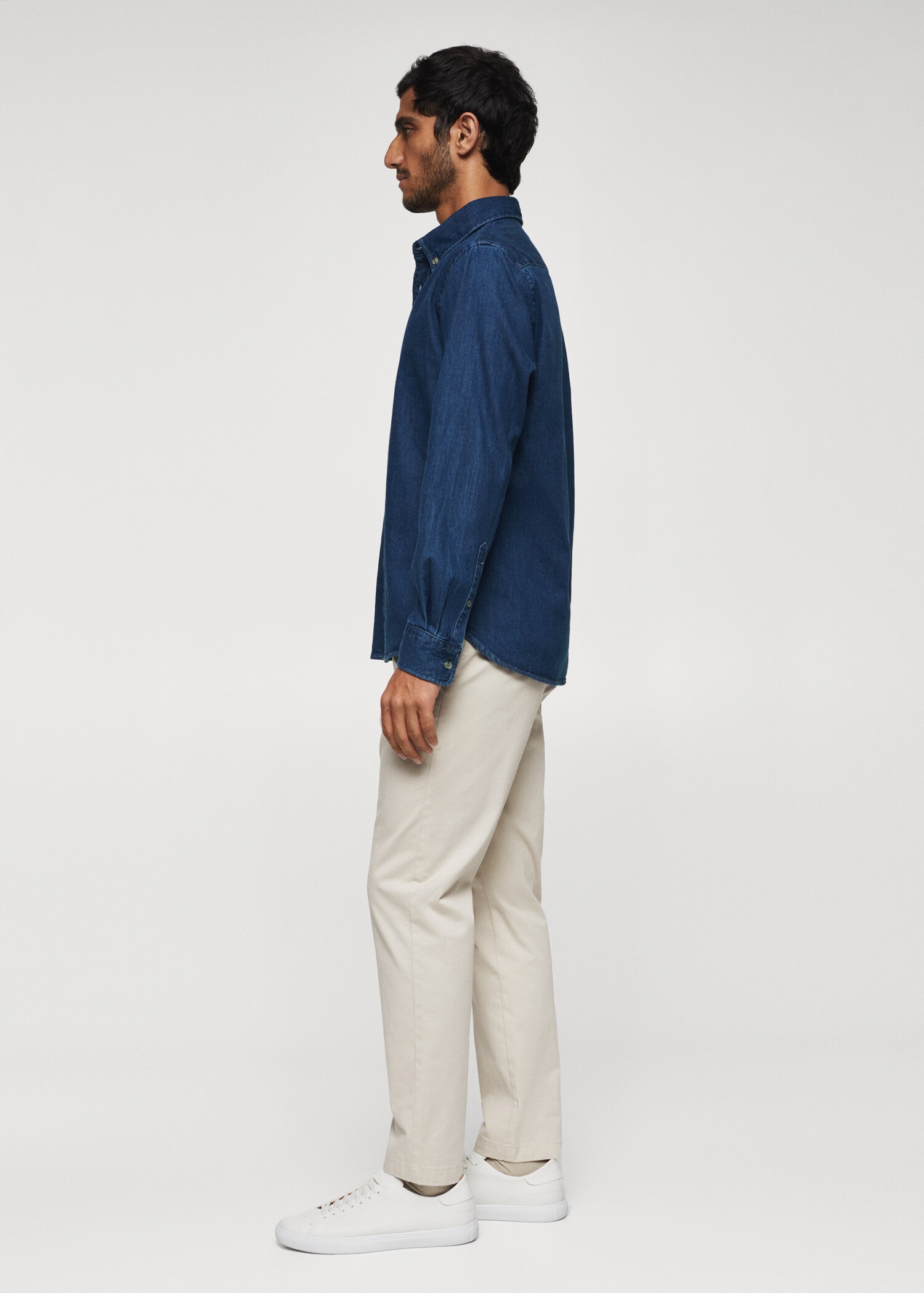 Jeansskjorta slim fit - Detaljer om artikeln 6