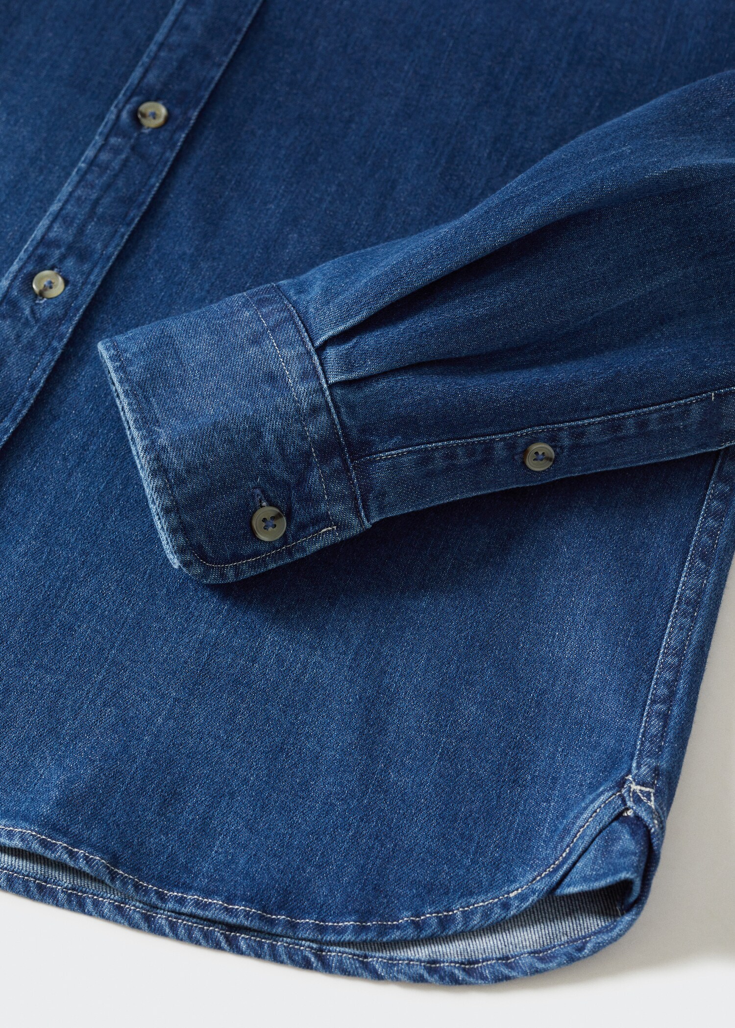 Jeansskjorta slim fit - Detaljer om artikeln 8