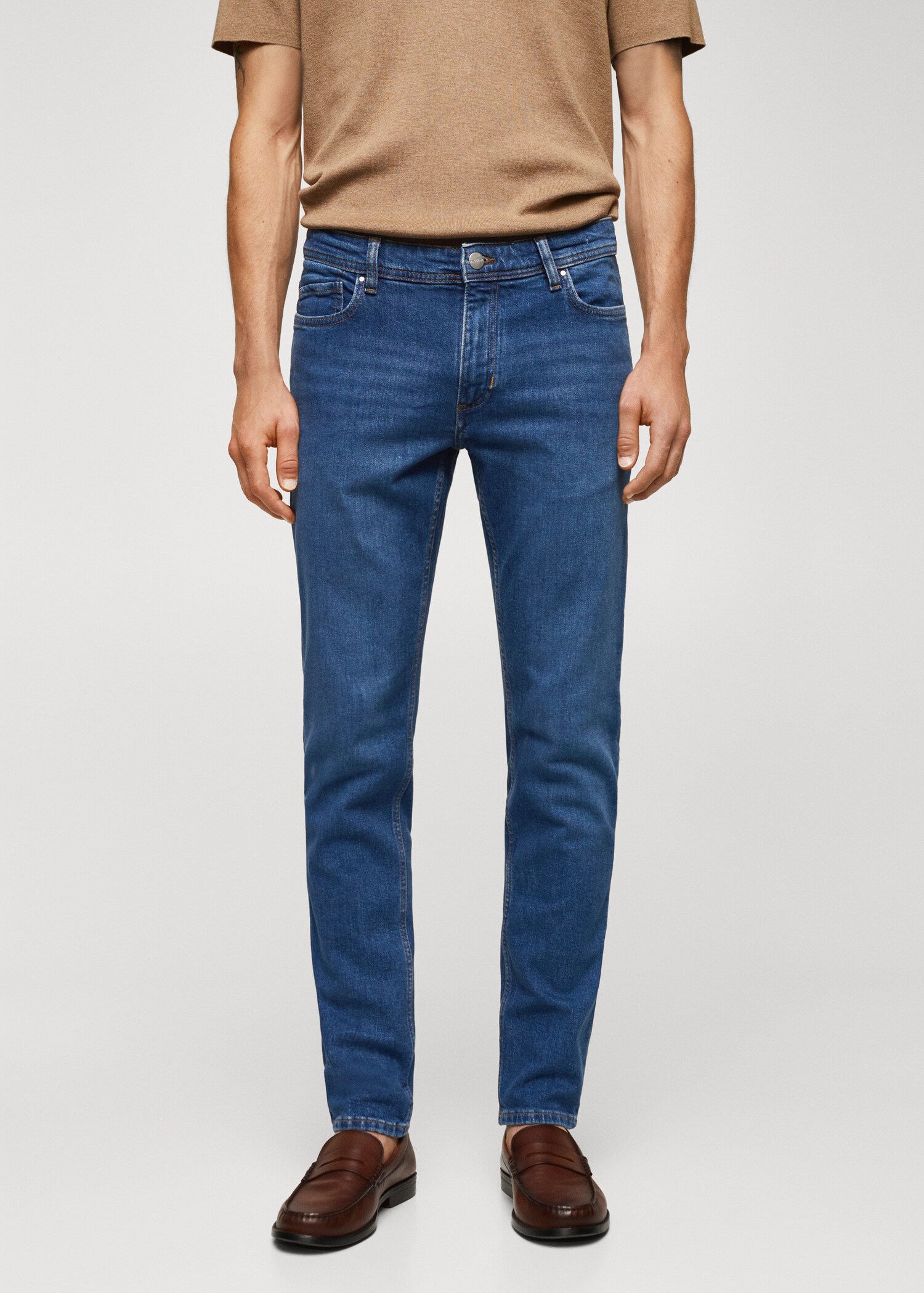 Jan slim fit jeans - Middenvlak