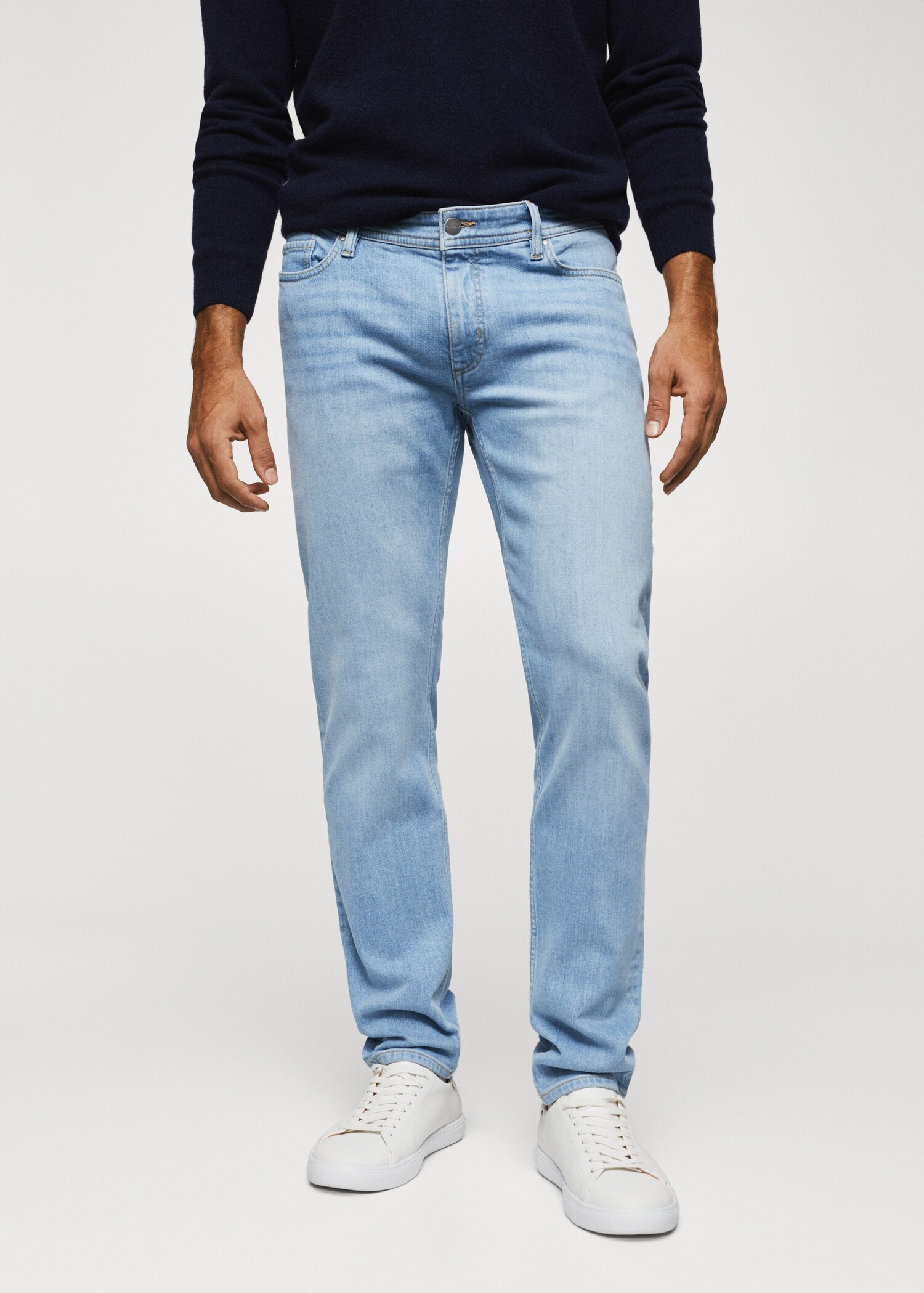 Jan slim-fit jeans - Medium plane