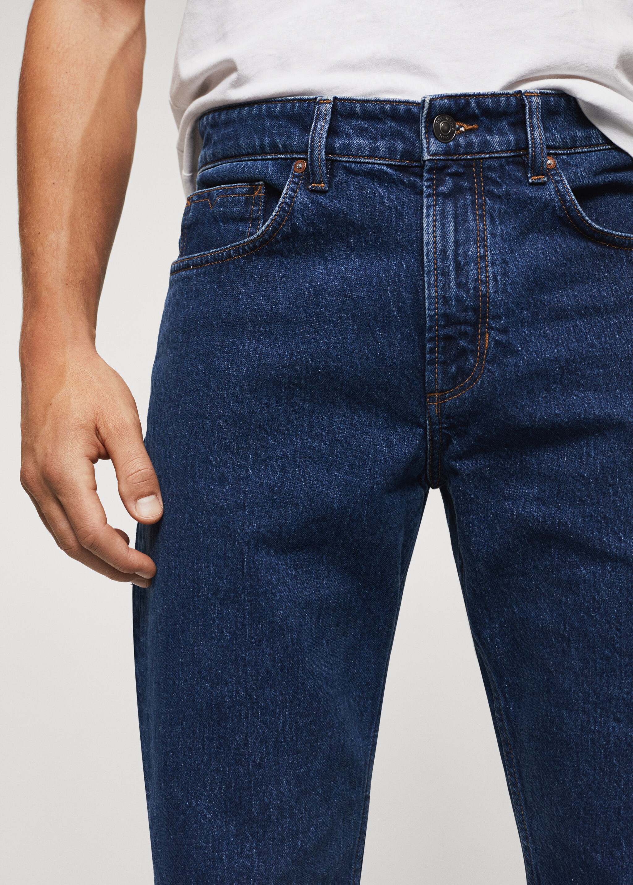 Ben tapered cropped jeans - Details of the article 1