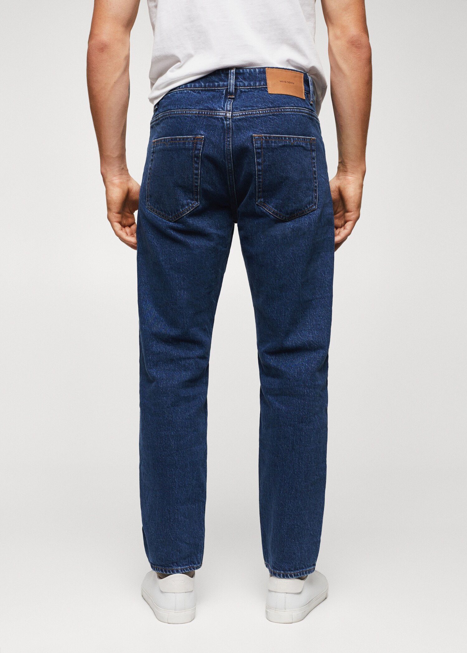 Ben tapered cropped jeans - Reverse of the article