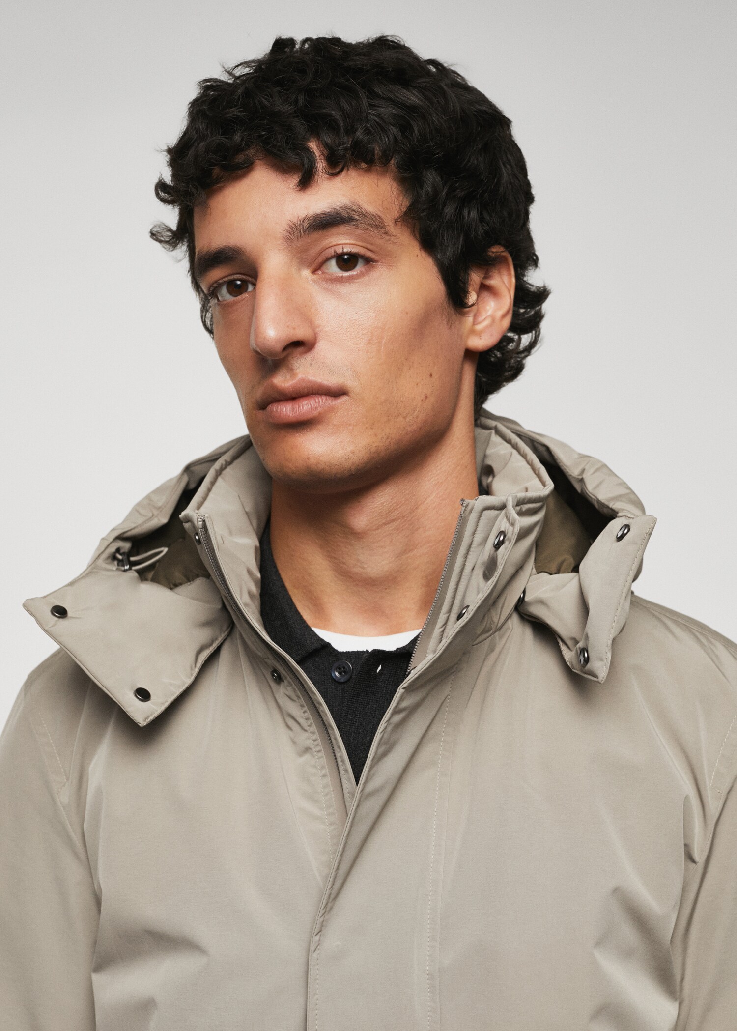 Parka matelassée à capuche - Détail de l'article 1