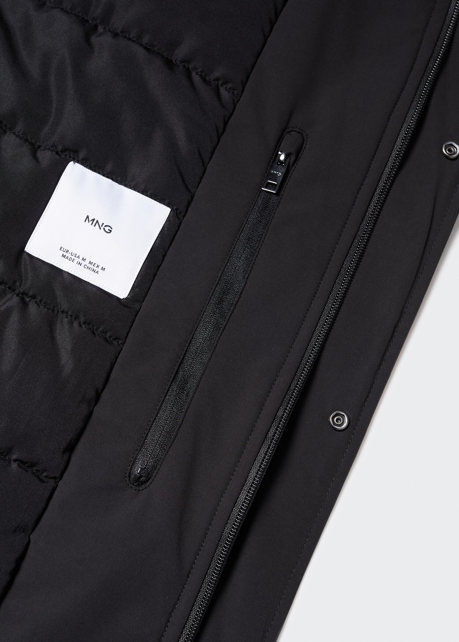 Vadderad huvad parka - Detaljer om artikeln 8