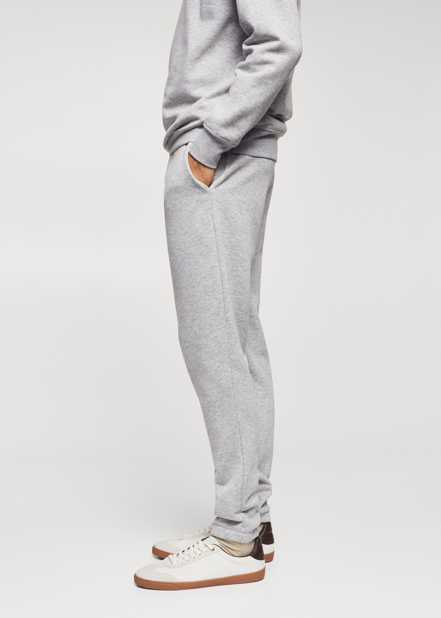 Sustainable cotton jogger pants - Details of the article 6