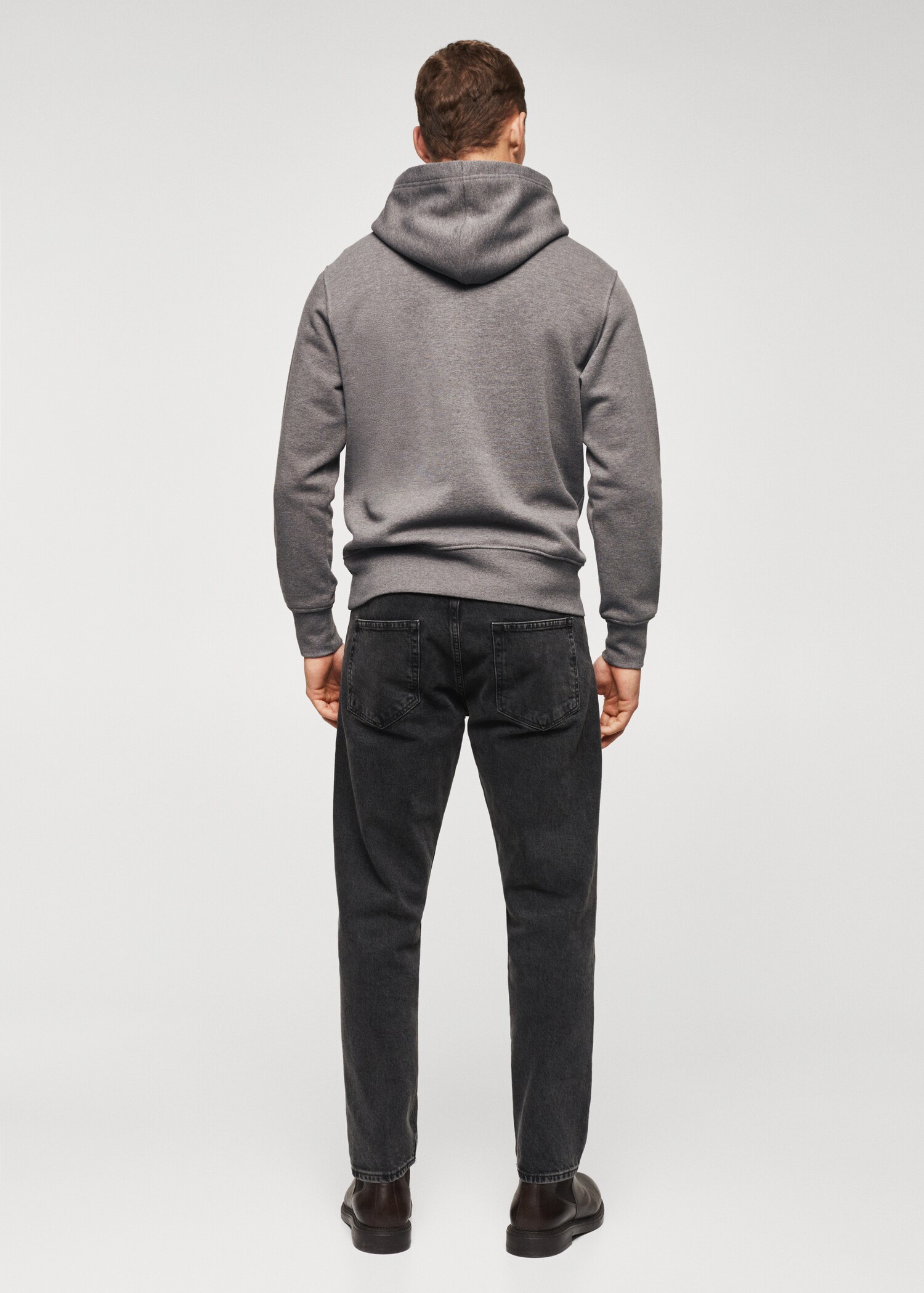Sweater à capuche coton - Verso de l’article