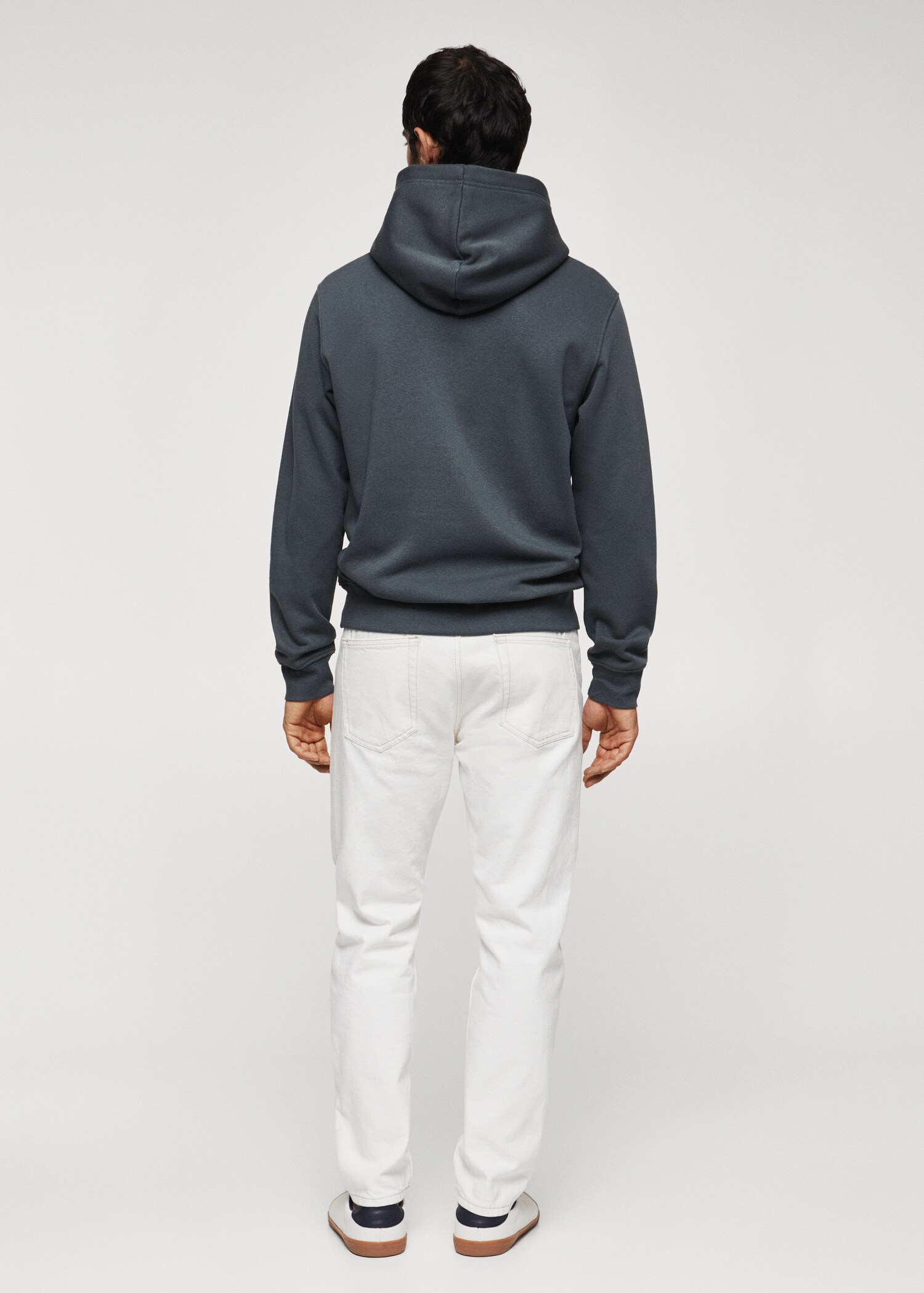 Katoenen hoodie - Achterkant van het artikel