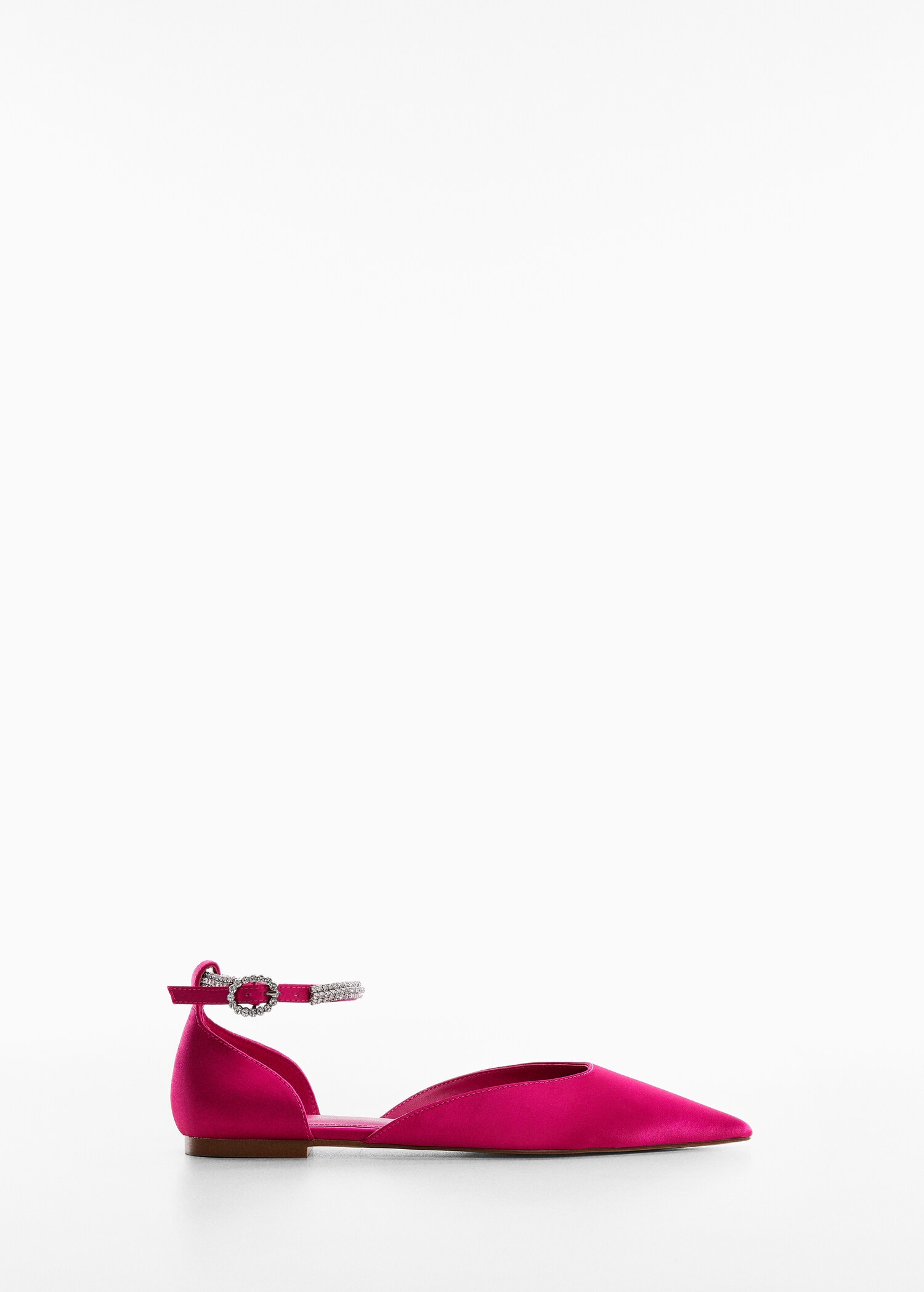 Satin shoe with strass bracelet - Article without model