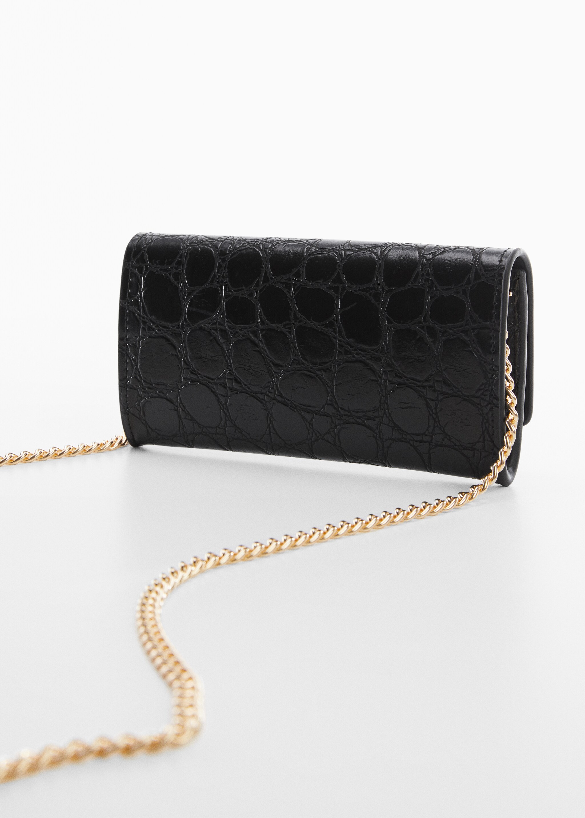 Crocodile-effect chain wallet - Details of the article 1