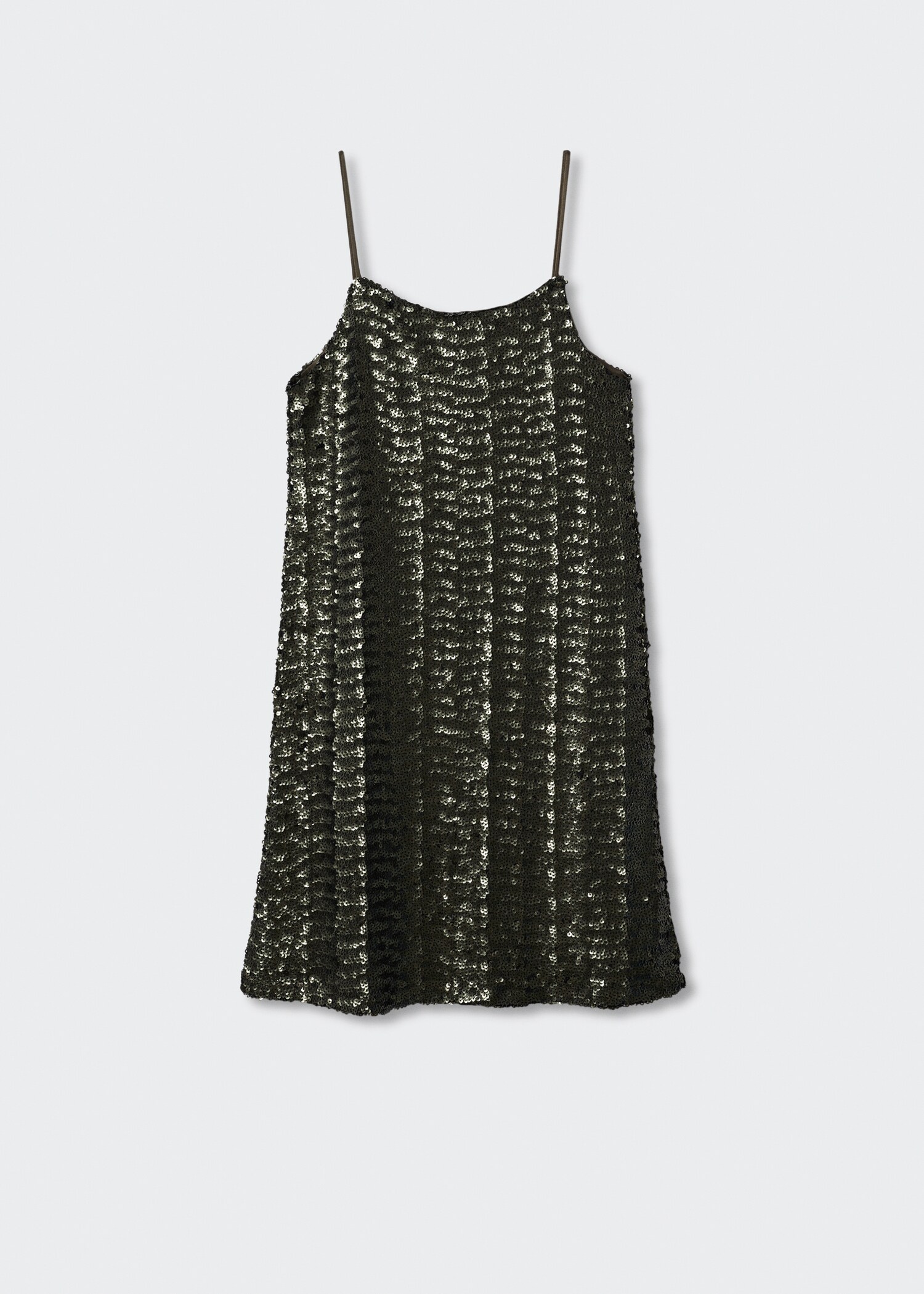 Robe courte à paillettes semi-transparente - Article sans modèle