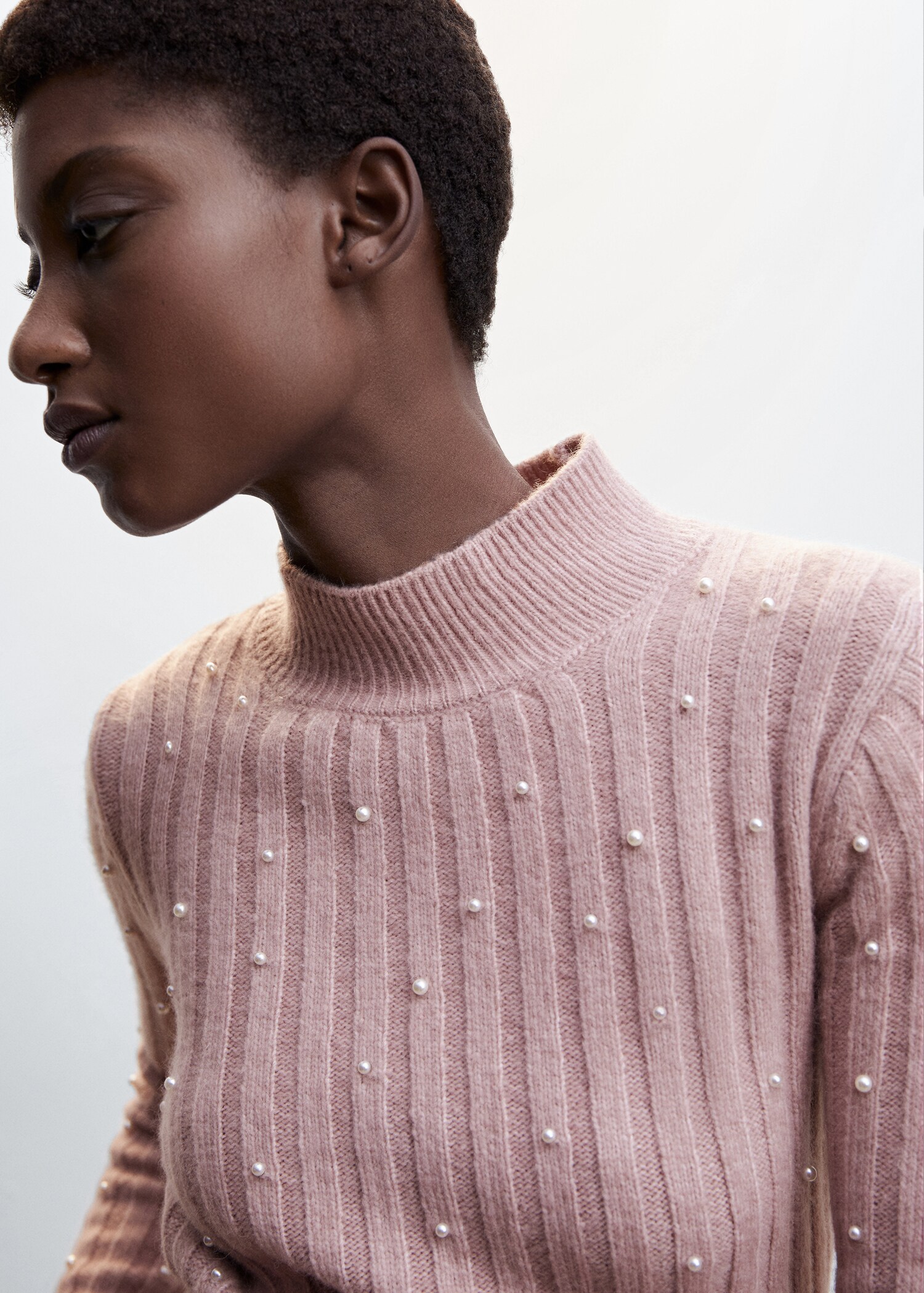 Pearl turtleneck sweater - Details of the article 1