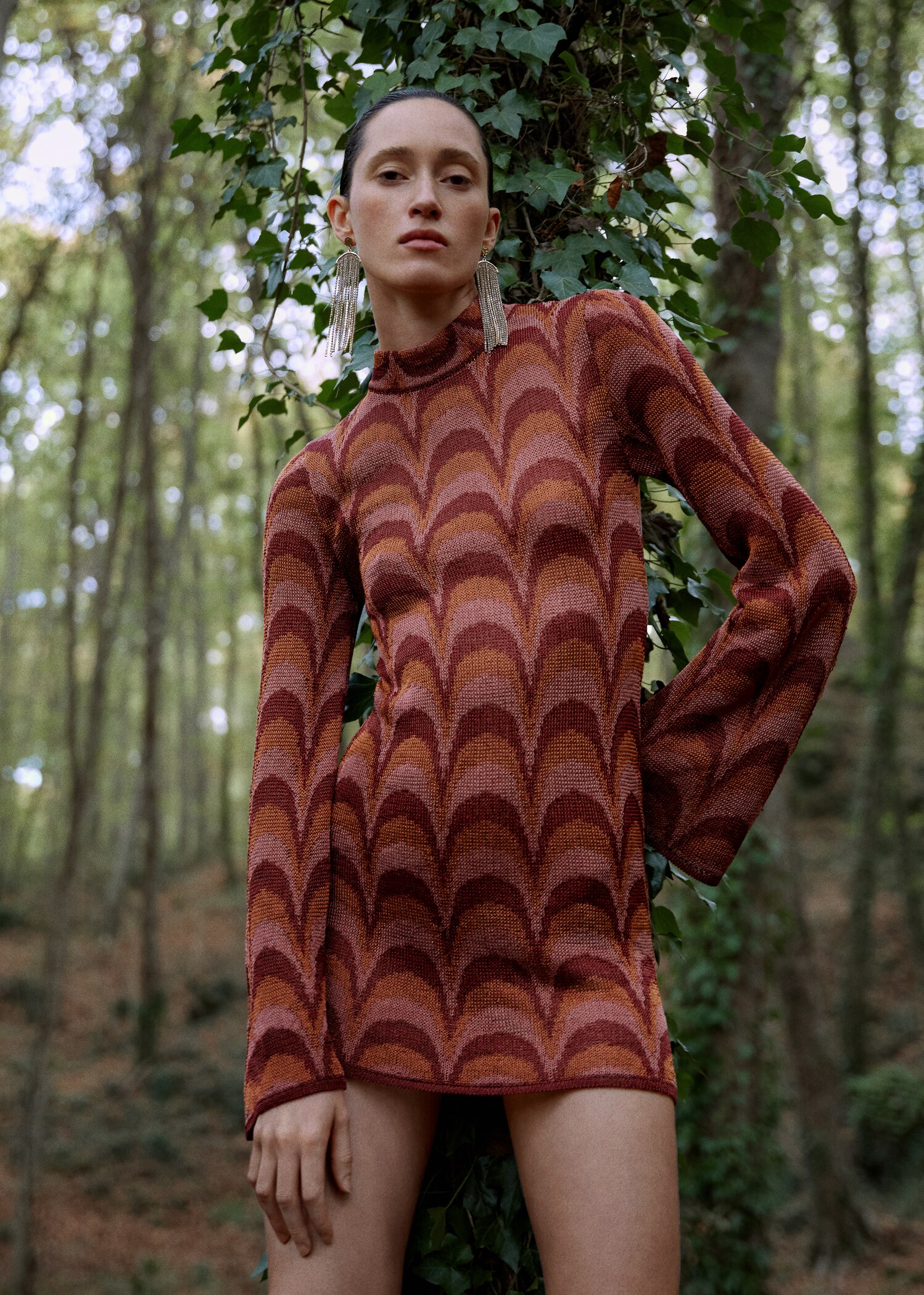 Lurex knitted dress - Details of the article 6