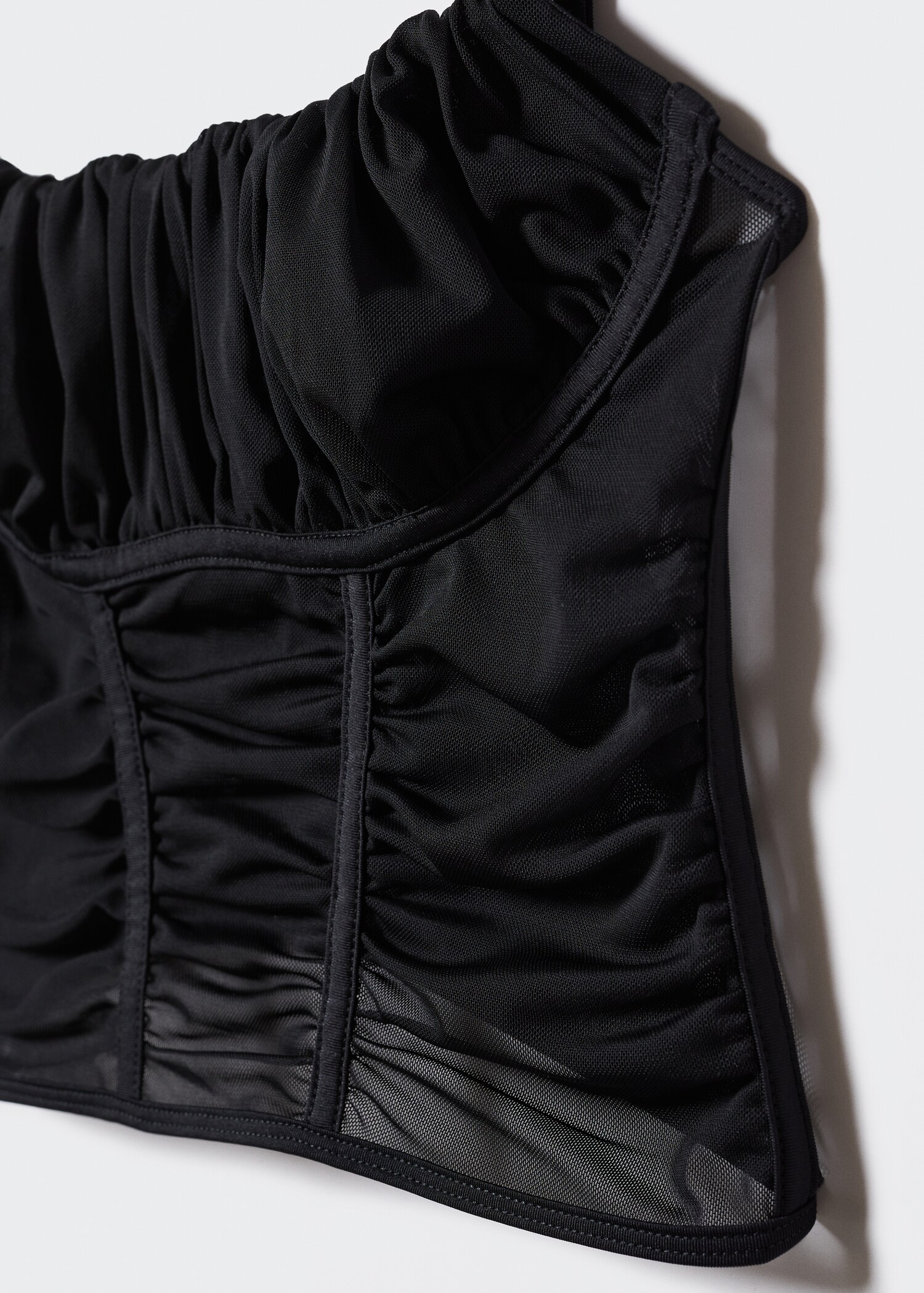 Semi-transparent corset top - Details of the article 8