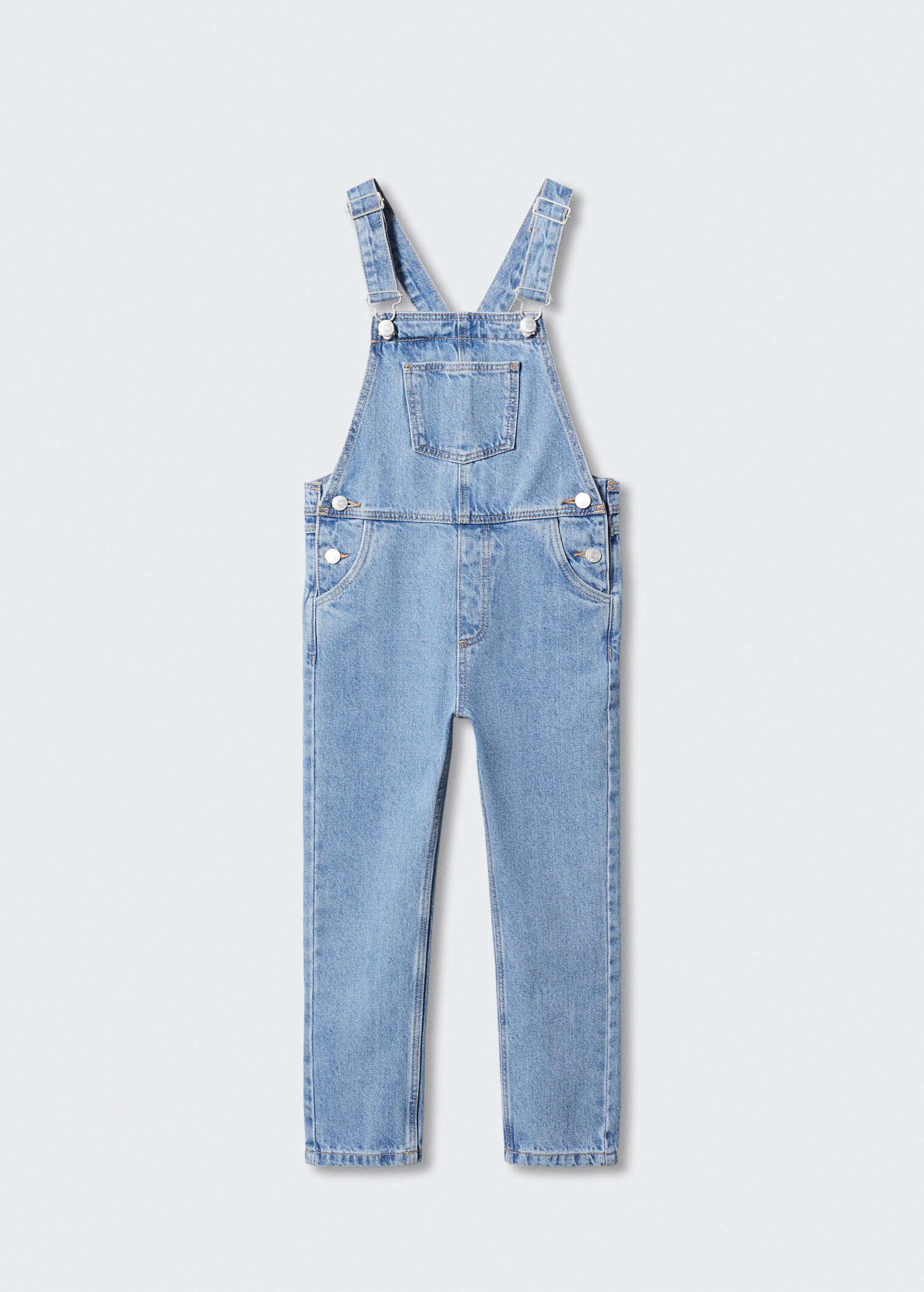 Overalls Salopette Jeans Bambina H&m Salopette In Denim Blu