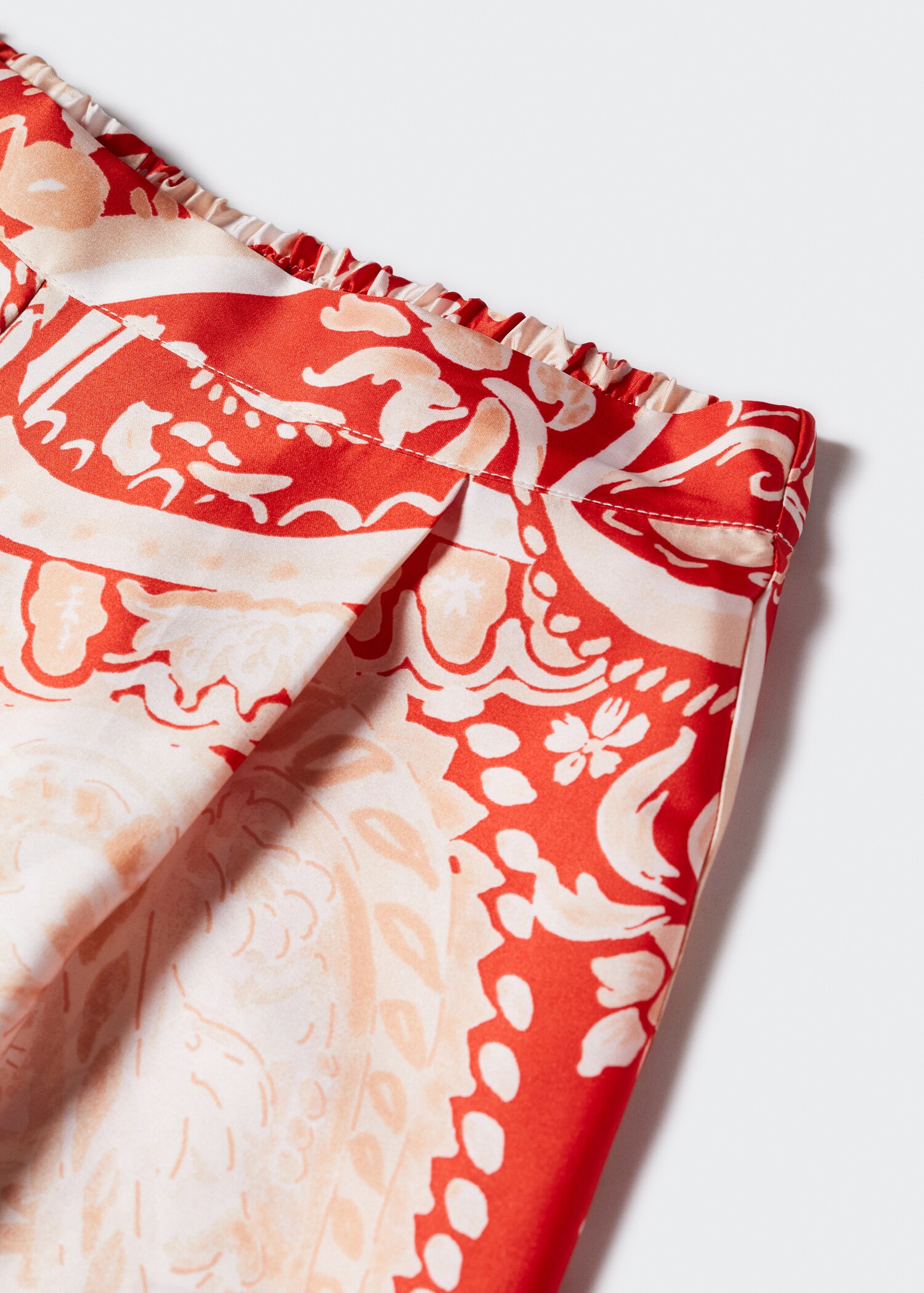 Pantalón satinado estampado - Detalle del artículo 8