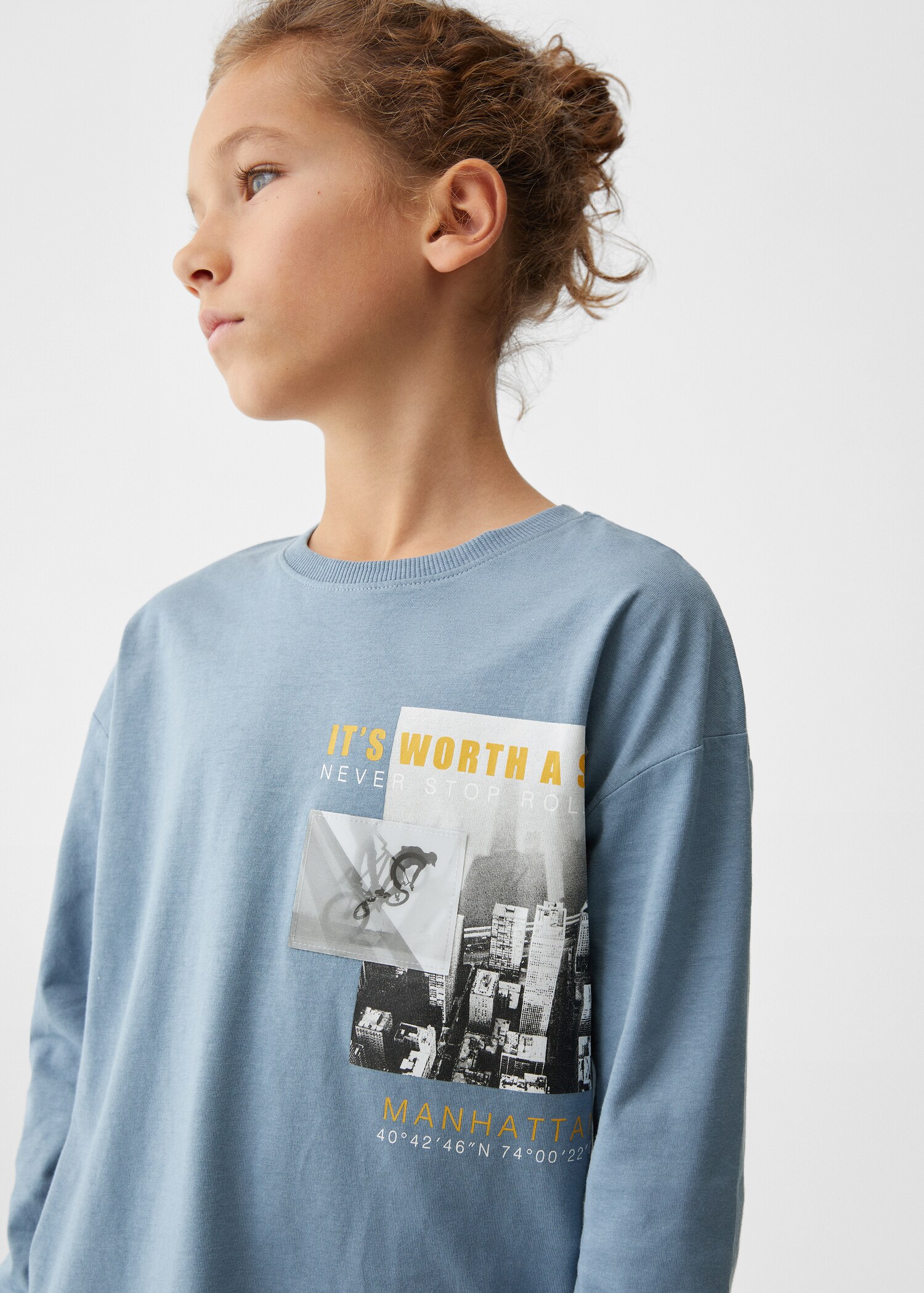 Lenticulair T-shirt met lange mouw - Detail van het artikel 1